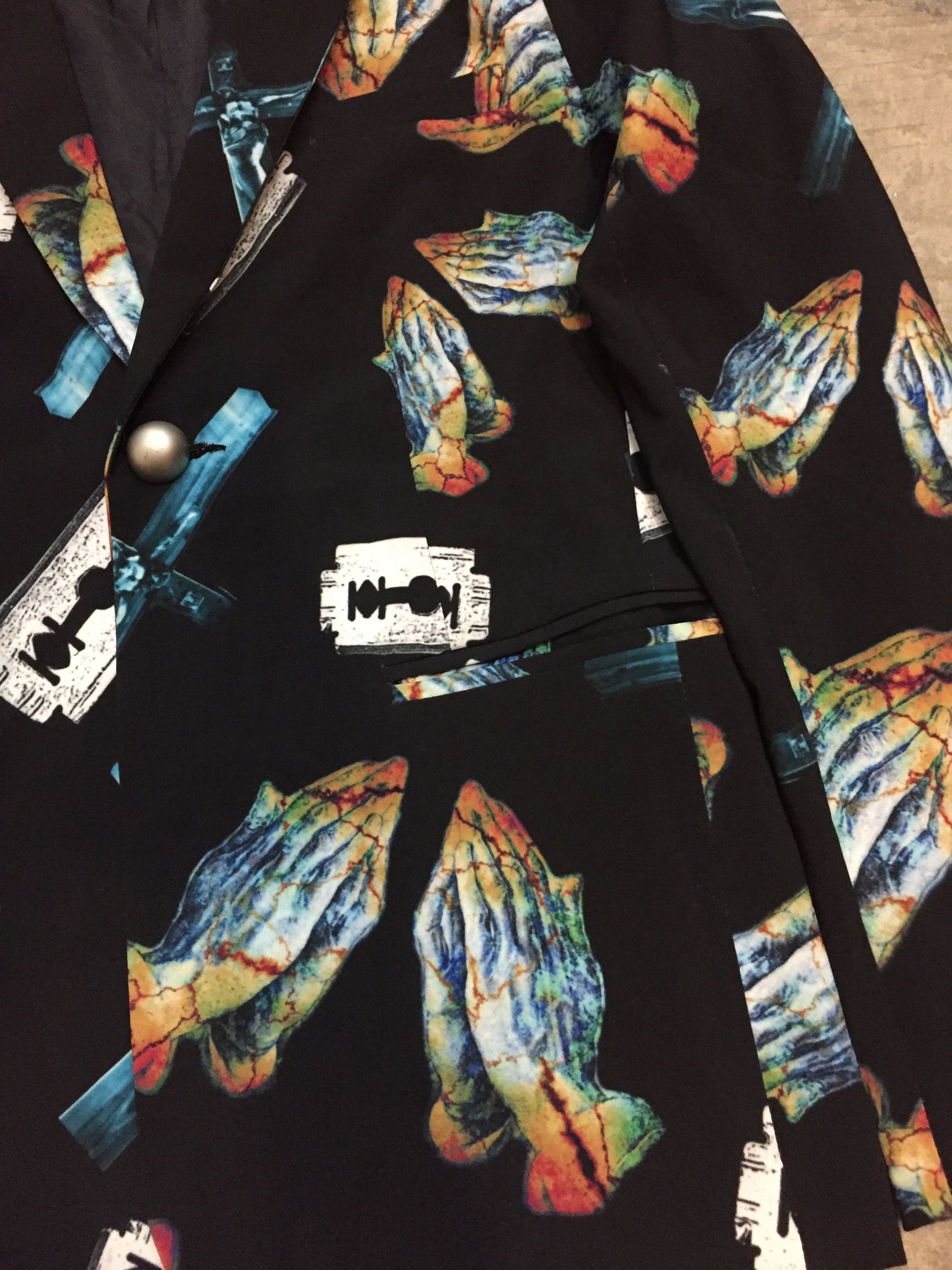 If Six Was Nine × Japanese Brand × Seditionaries ALTER VENOMV Japan praying hands print jacket Size S / US 4 / IT 40 - 5 Thumbnail