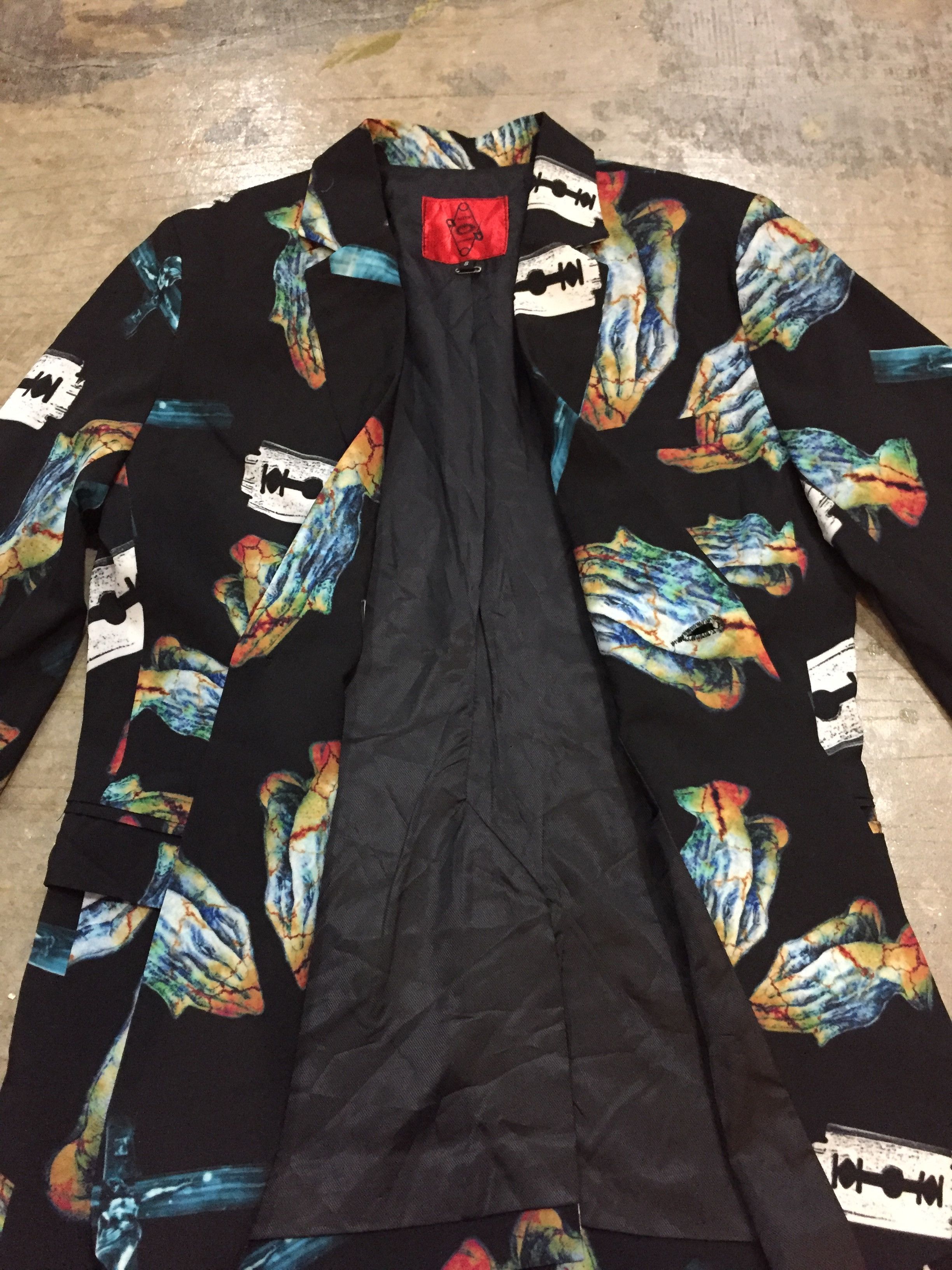 If Six Was Nine × Japanese Brand × Seditionaries ALTER VENOMV Japan praying hands print jacket Size S / US 4 / IT 40 - 8 Thumbnail