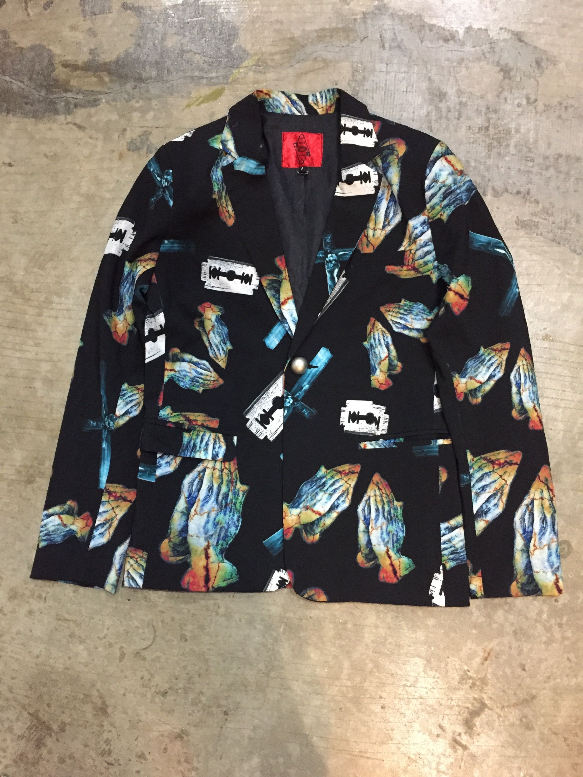 If Six Was Nine × Japanese Brand × Seditionaries ALTER VENOMV Japan praying hands print jacket Size S / US 4 / IT 40 - 2 Thumbnail