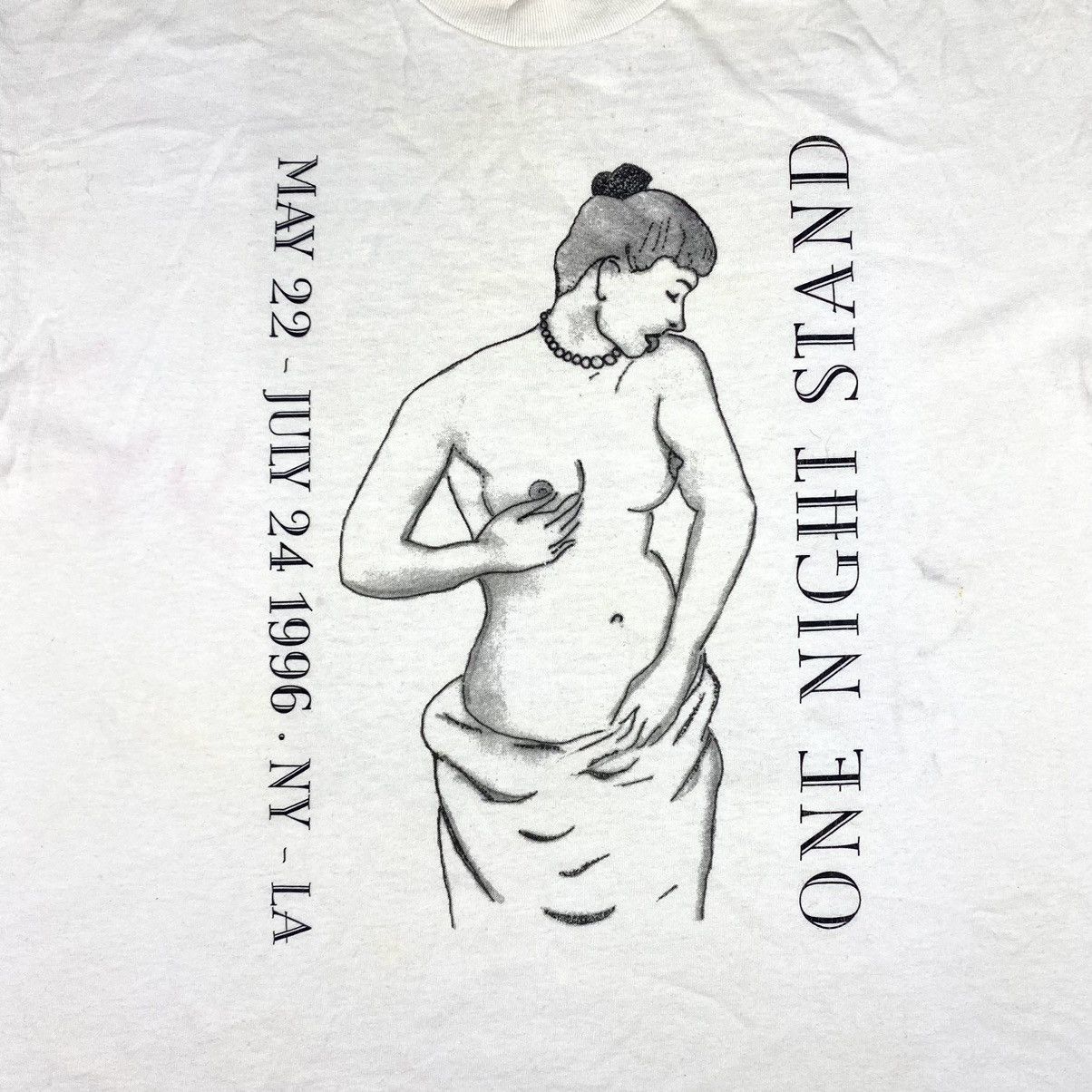 Hanes 90’s Vintage One Night Stand 1996 T Shirt Movie Tee Size US L / EU 52-54 / 3 - 6 Thumbnail