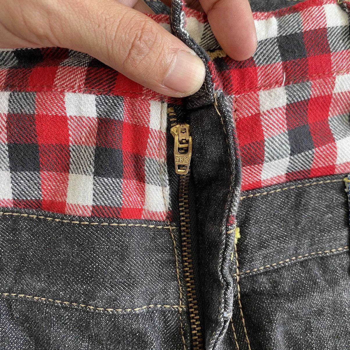 Designer Japanese Brand Antful Union Jack Double Waist Jeans Size US 30 / EU 46 - 8 Thumbnail