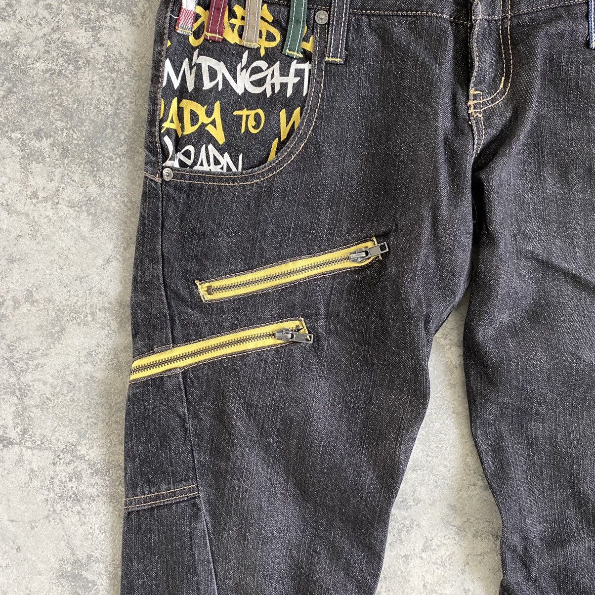 Designer Japanese Brand Antful Union Jack Double Waist Jeans Size US 30 / EU 46 - 5 Thumbnail