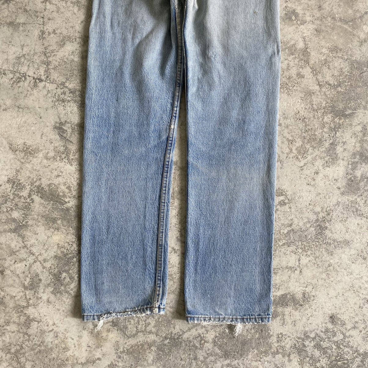 Levi's THRASHED! Vintage Mid 80's Levi's 501 Distressed Jeans Size US 29 - 13 Thumbnail