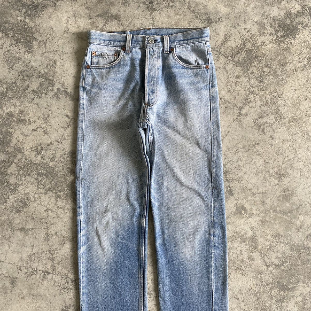 Levi's Vintage Late 80’s Levi's 501 Faded Blue Denim Jeans Size US 29 - 2 Thumbnail