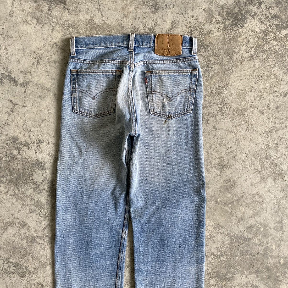 Levi's Vintage Late 80’s Levi's 501 Faded Blue Denim Jeans Size US 29 - 12 Thumbnail