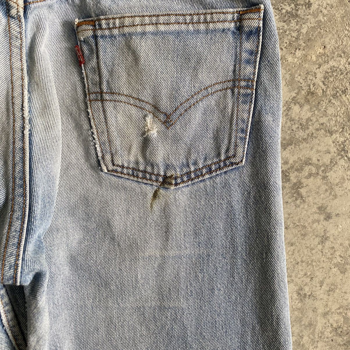 Levi's Vintage Late 80’s Levi's 501 Faded Blue Denim Jeans Size US 29 - 14 Thumbnail