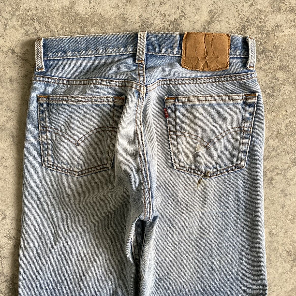 Levi's Vintage Late 80’s Levi's 501 Faded Blue Denim Jeans Size US 29 - 13 Thumbnail