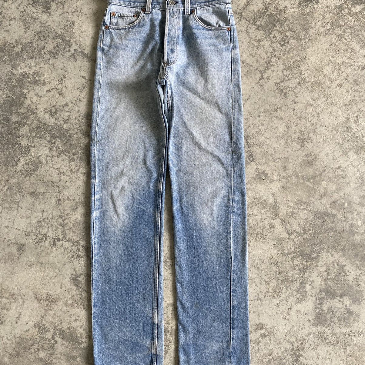Levi's Vintage Late 80’s Levi's 501 Faded Blue Denim Jeans Size US 29 - 3 Thumbnail