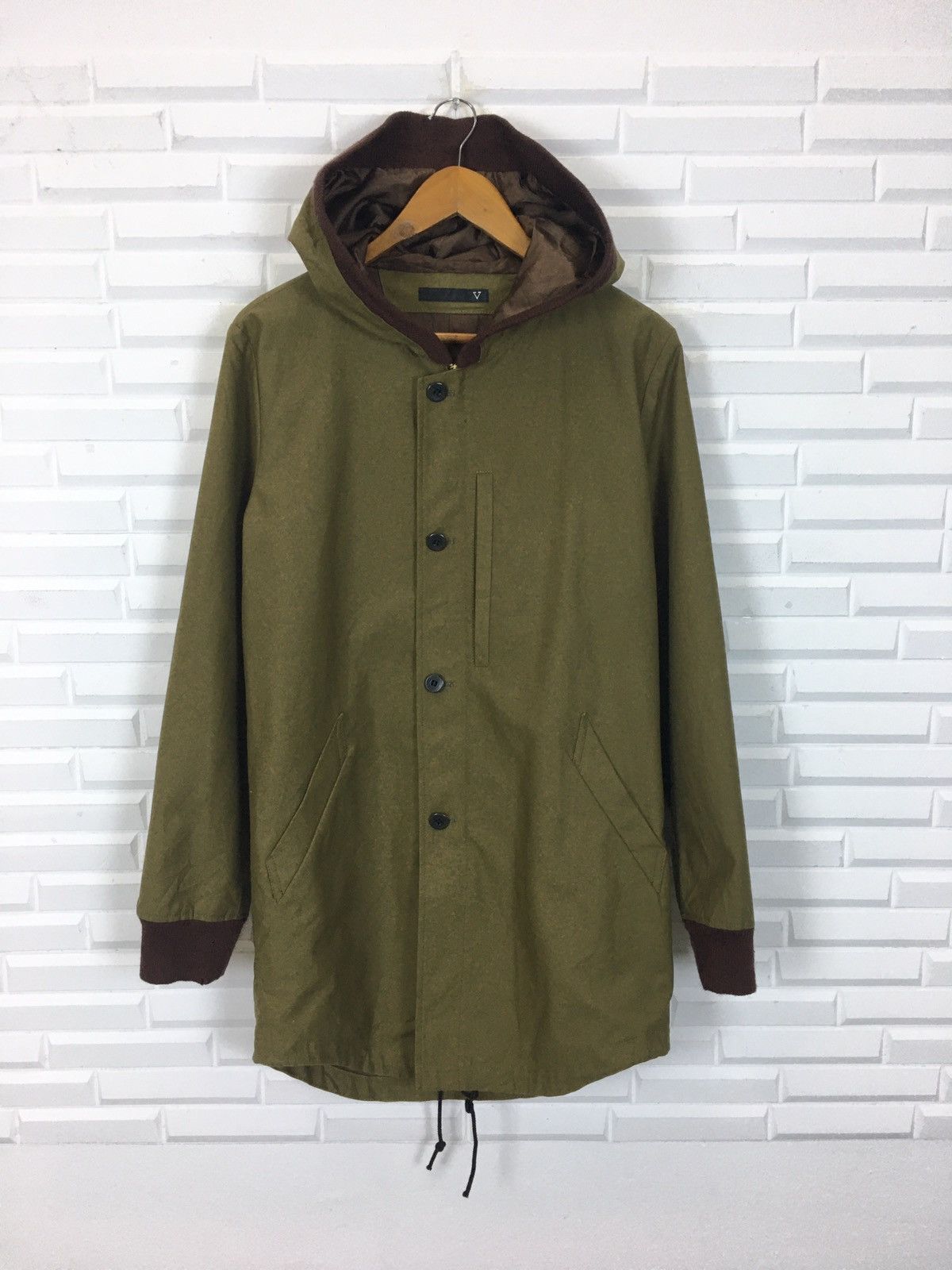 Japanese Brand Made In Japan Olive Green Parka Size US M / EU 48-50 / 2 - 2 Thumbnail