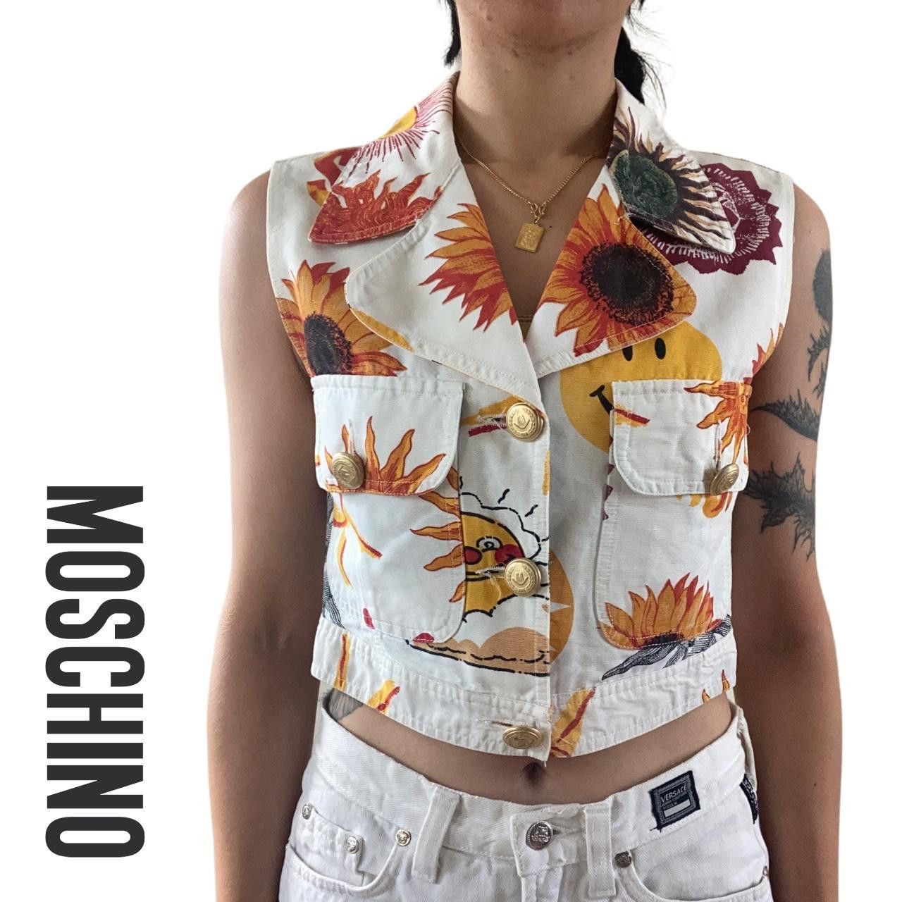 Moschino Button Up Vest (S-M) 