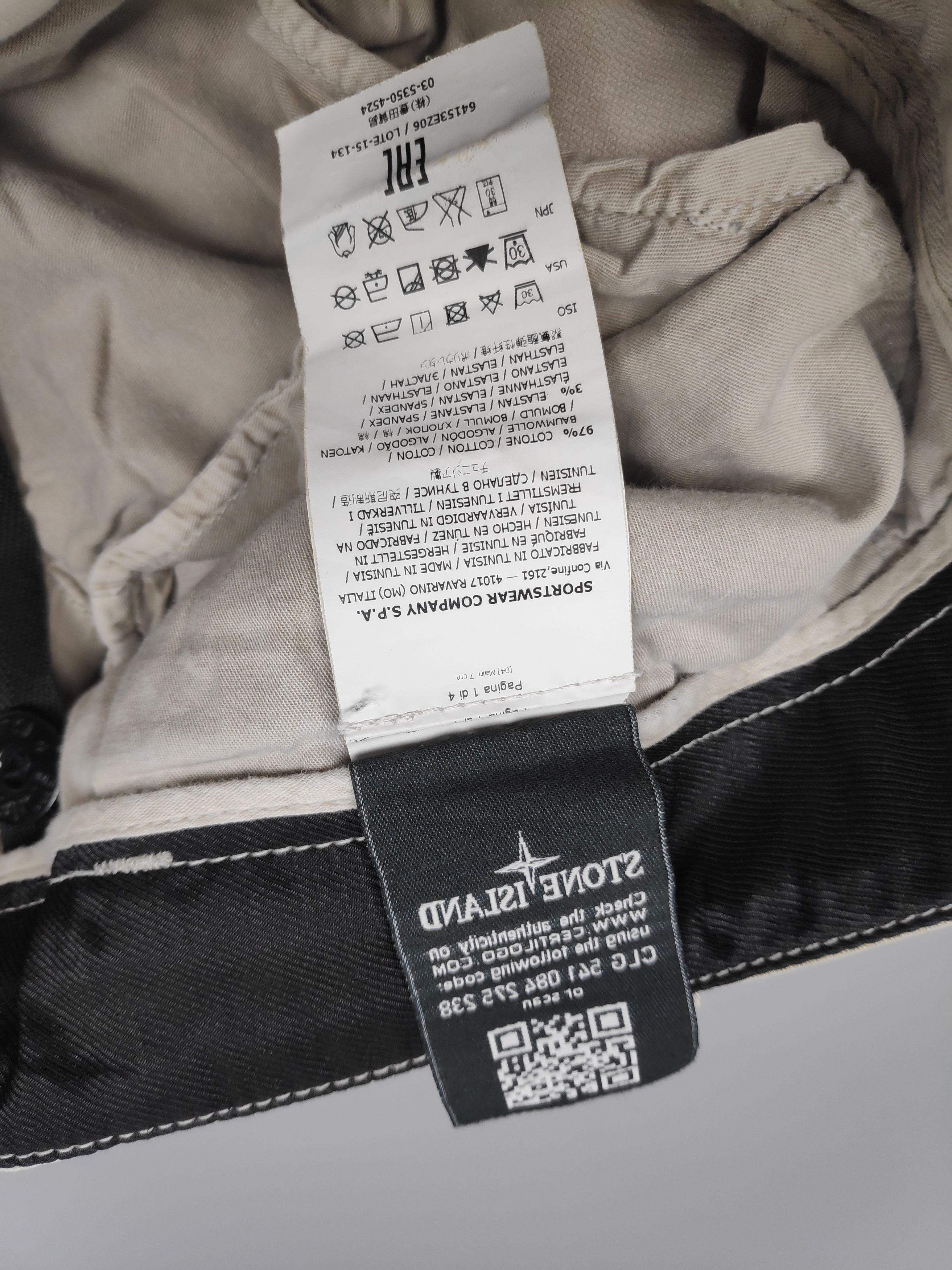 Stone Island VINTAGE STONE ISLAND CARGO PANT Size US 32 / EU 48 - 14 Thumbnail