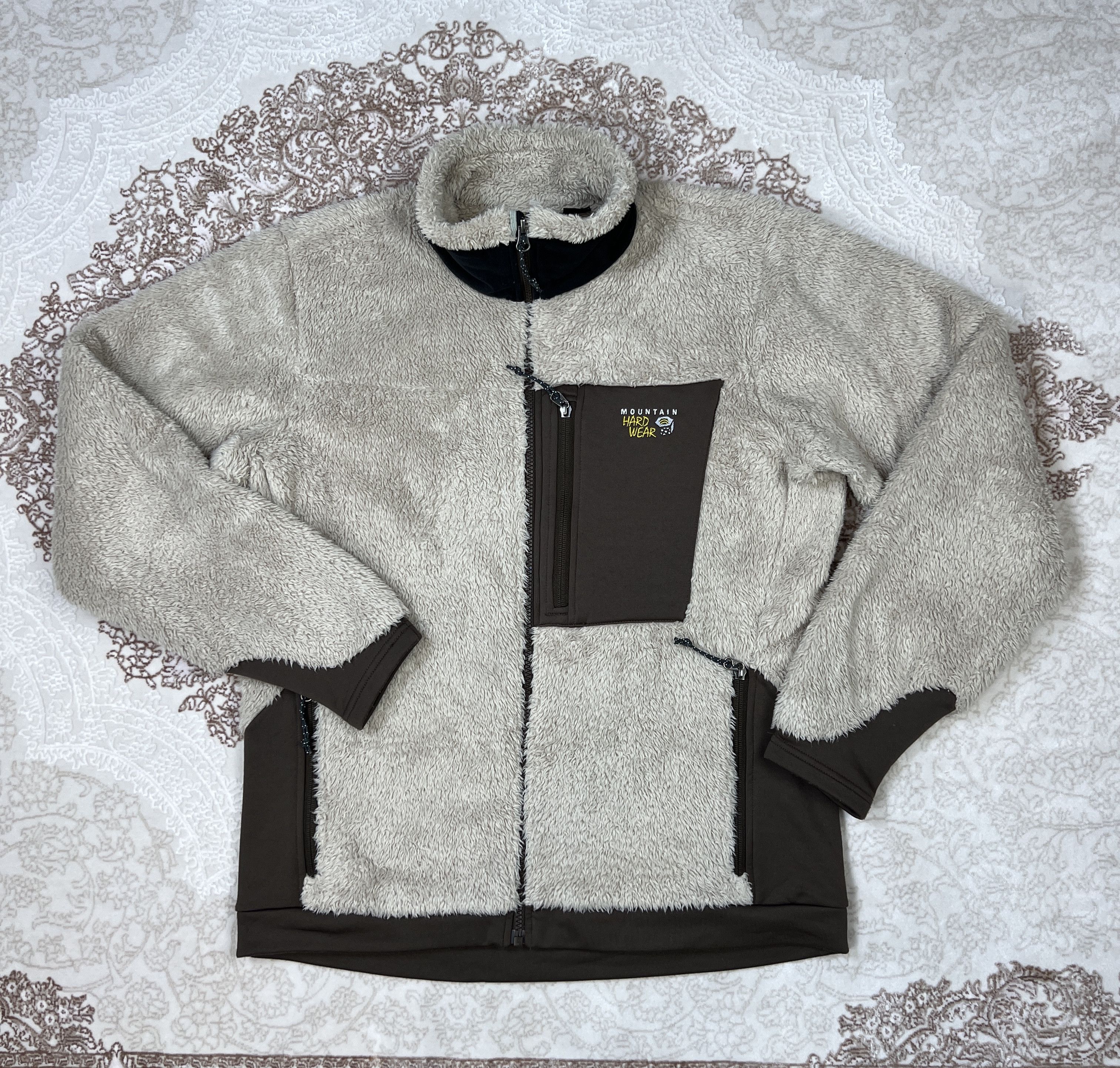Mountain Hardwear Mountain Hardwear Monkey Fleece Sherpa Full Zip Sweatshirt Size L / US 10 / IT 46 - 2 Thumbnail