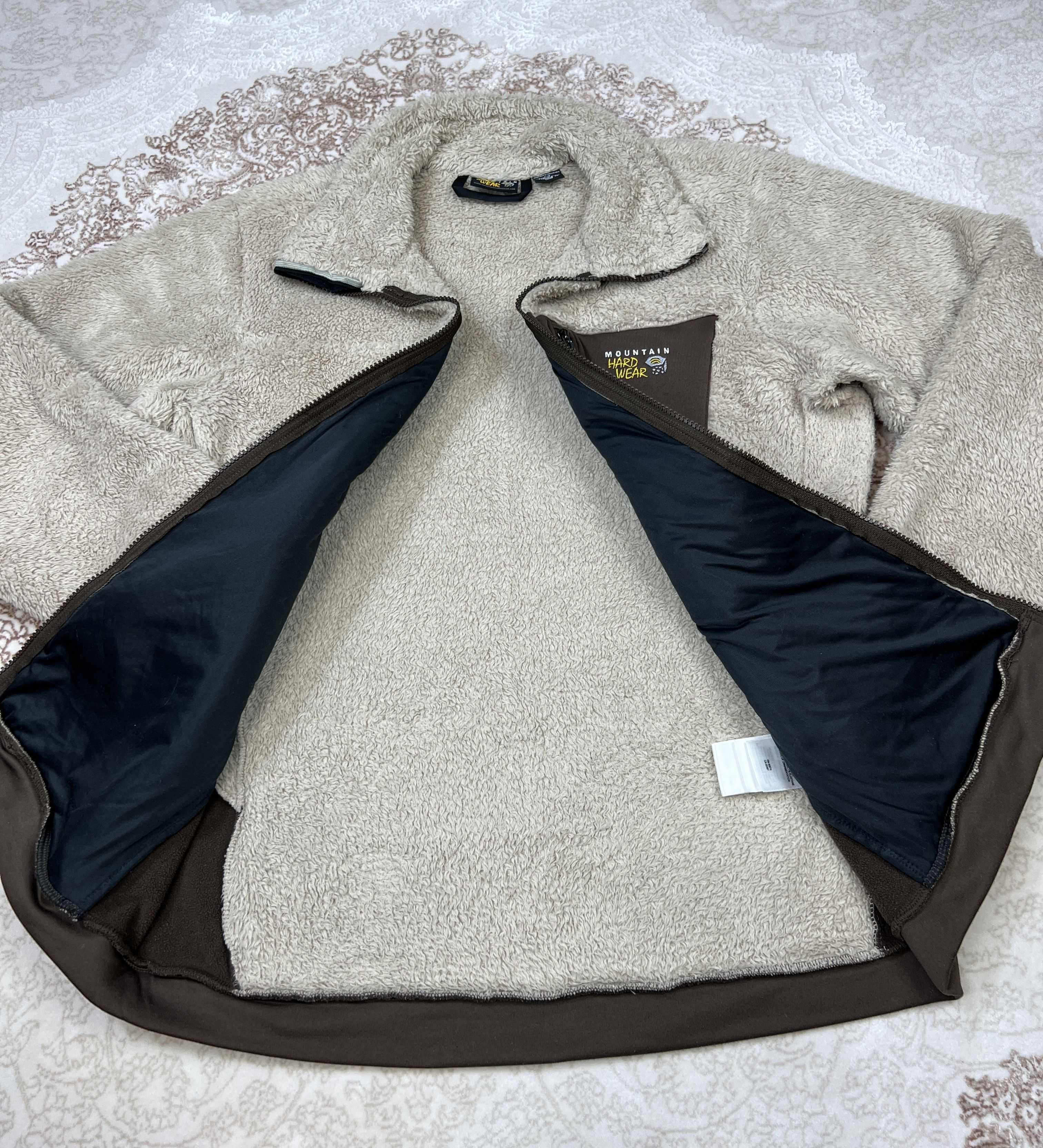 Mountain Hardwear Mountain Hardwear Monkey Fleece Sherpa Full Zip Sweatshirt Size L / US 10 / IT 46 - 9 Thumbnail