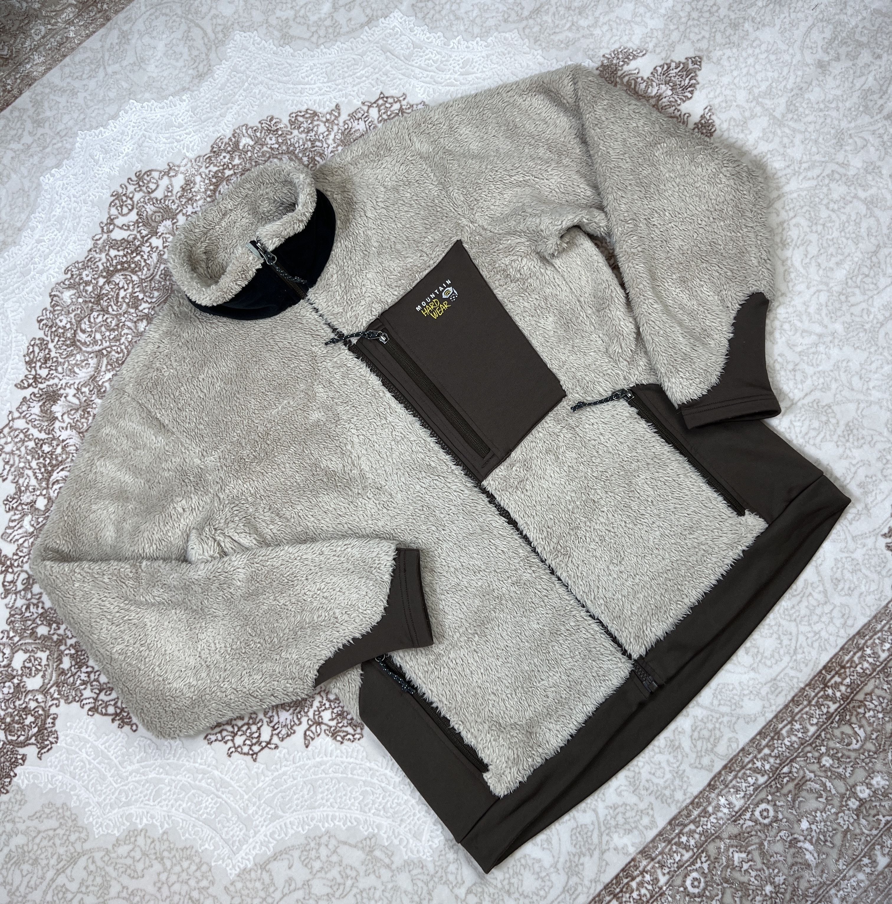 Mountain Hardwear Mountain Hardwear Monkey Fleece Sherpa Full Zip Sweatshirt Size L / US 10 / IT 46 - 3 Thumbnail