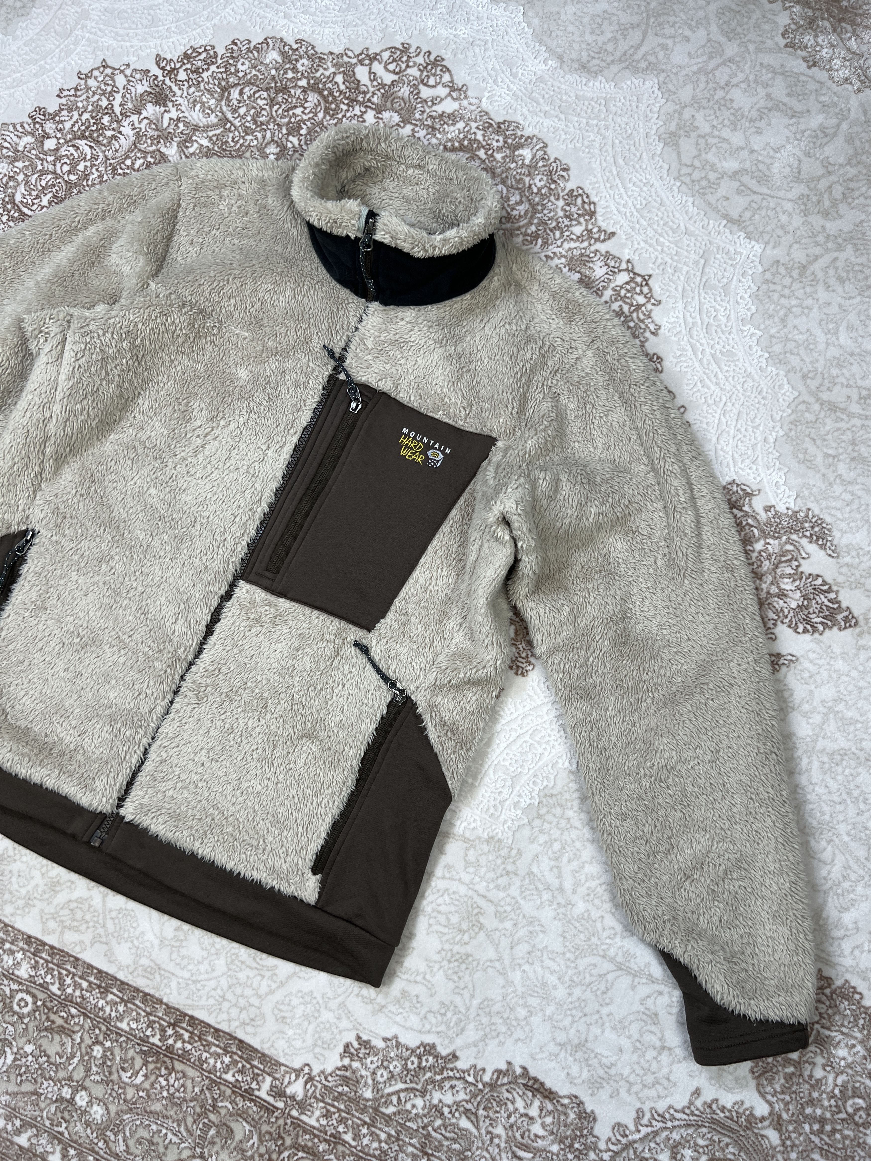 Mountain Hardwear Mountain Hardwear Monkey Fleece Sherpa Full Zip Sweatshirt Size L / US 10 / IT 46 - 7 Thumbnail