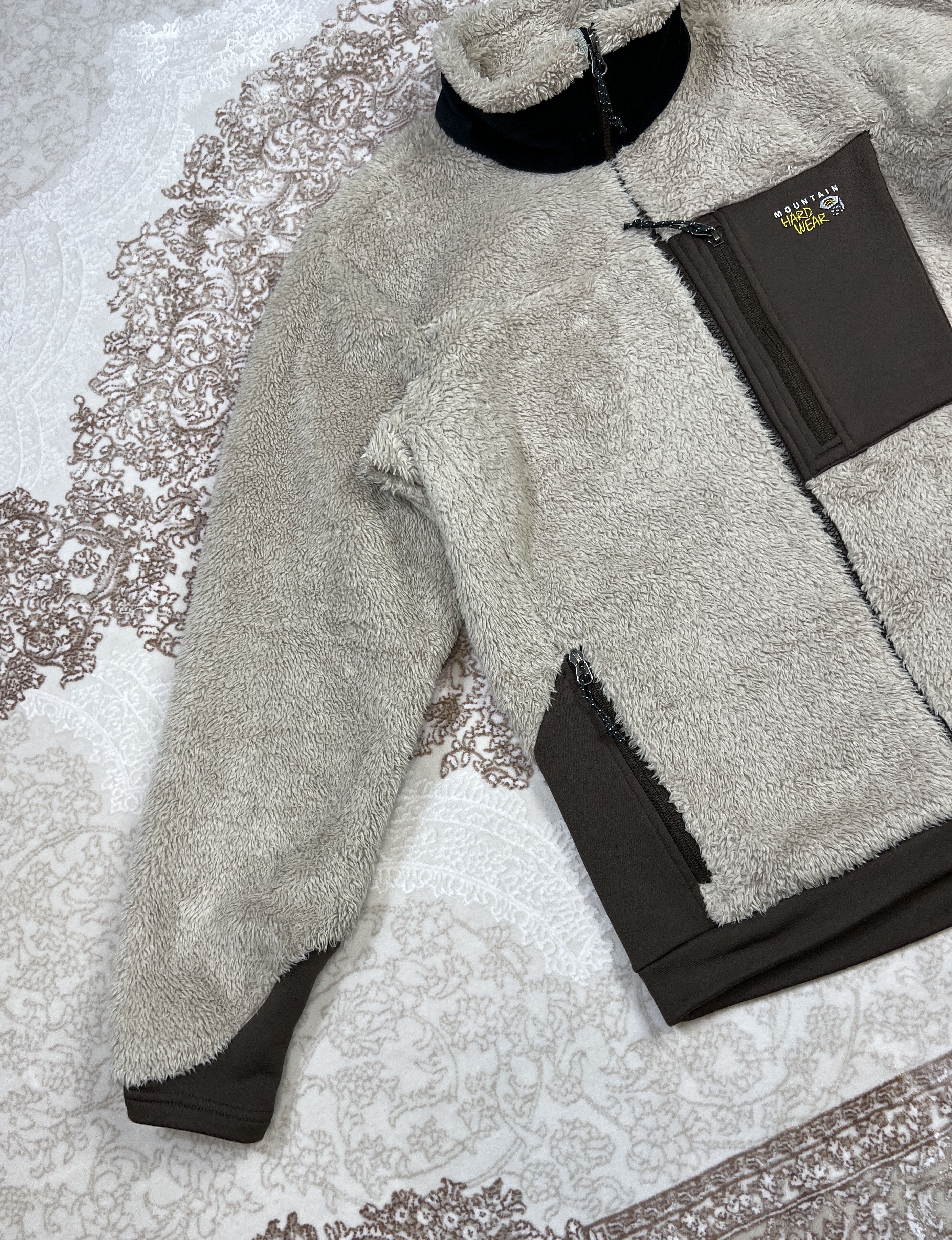 Mountain Hardwear Mountain Hardwear Monkey Fleece Sherpa Full Zip Sweatshirt Size L / US 10 / IT 46 - 8 Thumbnail