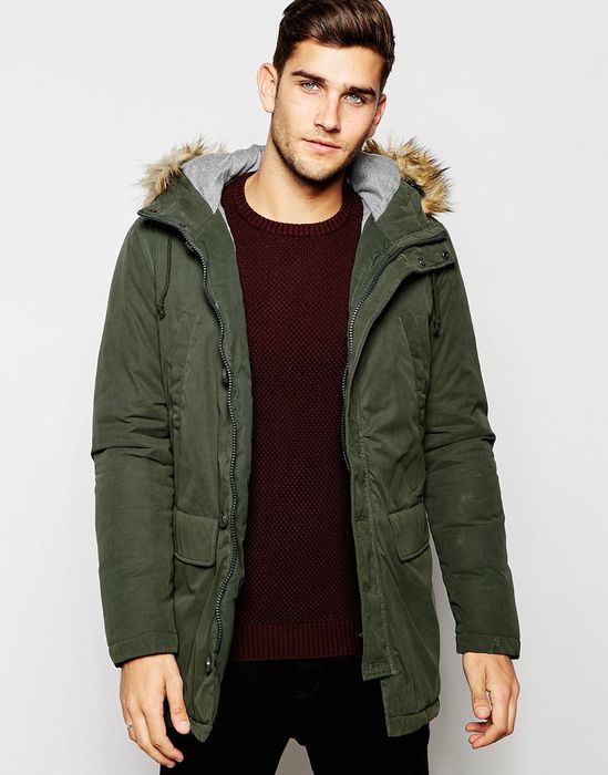 Benetton parka on sale