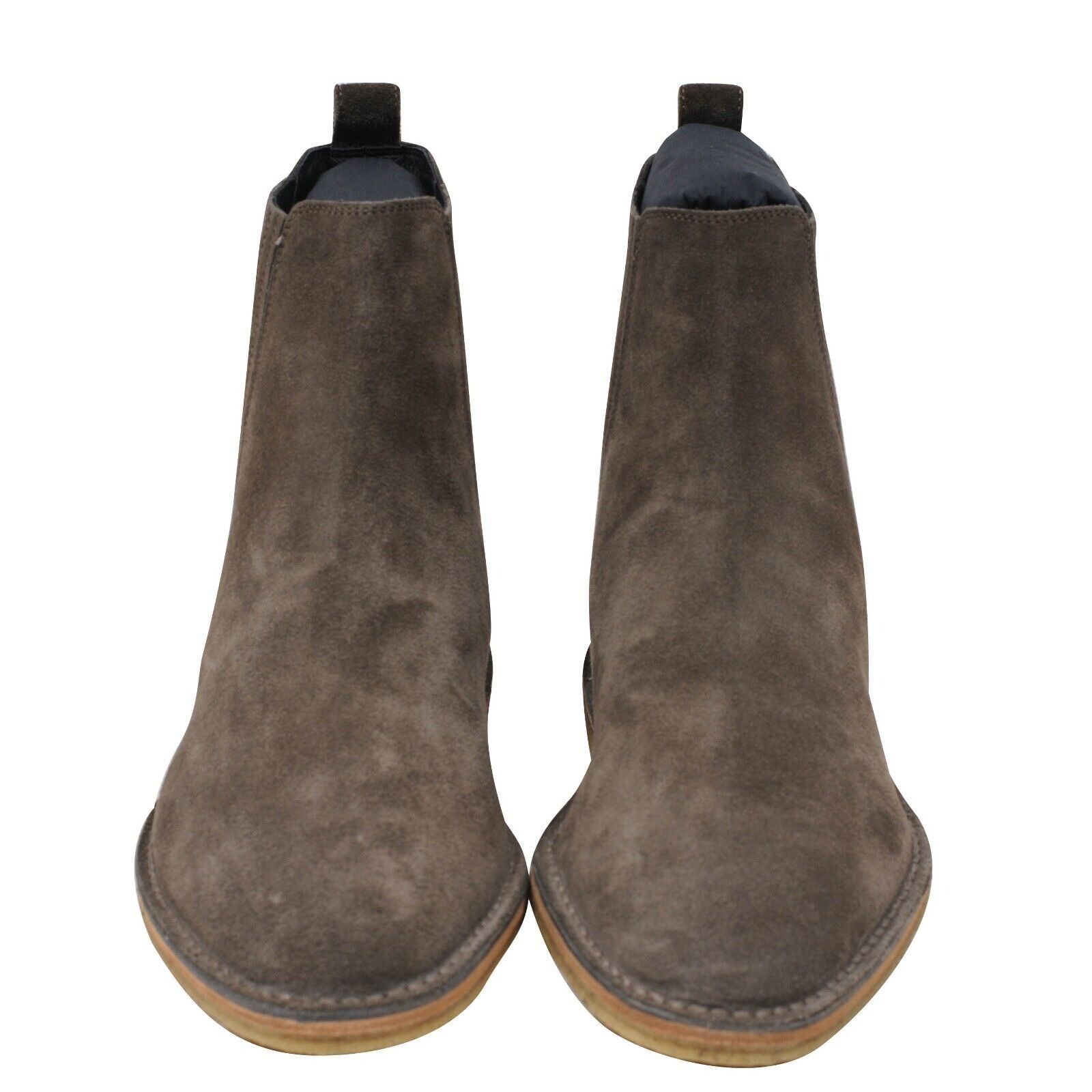 Saint Laurent Paris Brown Suede Nino Chelsea Crepe Sole Boots Size US 6 / EU 39 - 2 Thumbnail