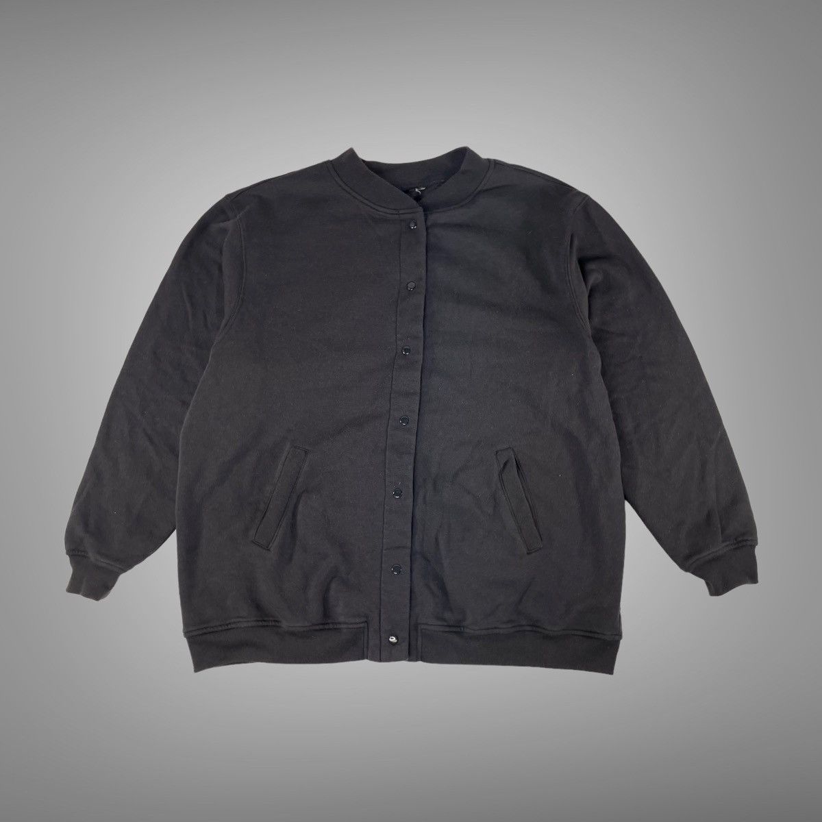 Vintage 90s blank cotton bombers jacket