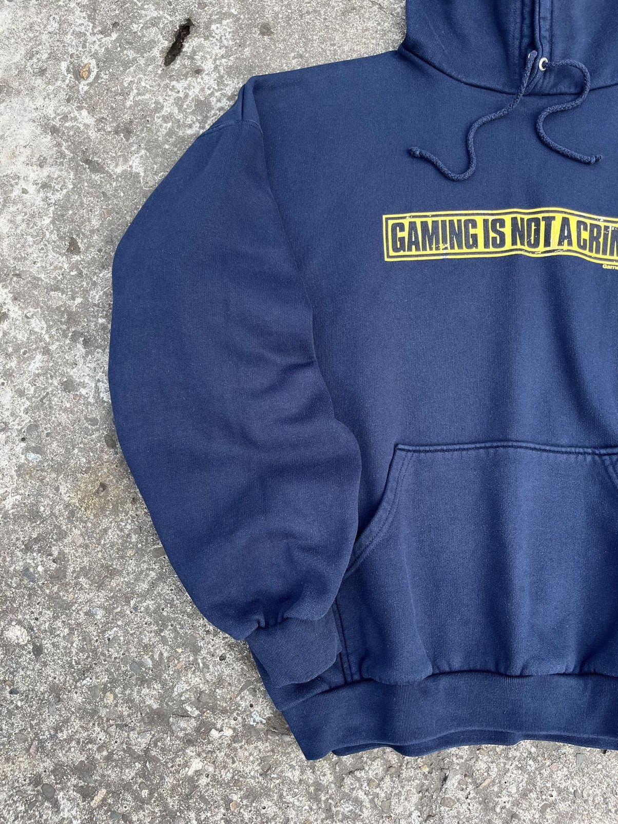 Vintage Rare Vintage 90’s GamersWear “Gaming is not a crime” Hoodie Size US XXL / EU 58 / 5 - 4 Thumbnail