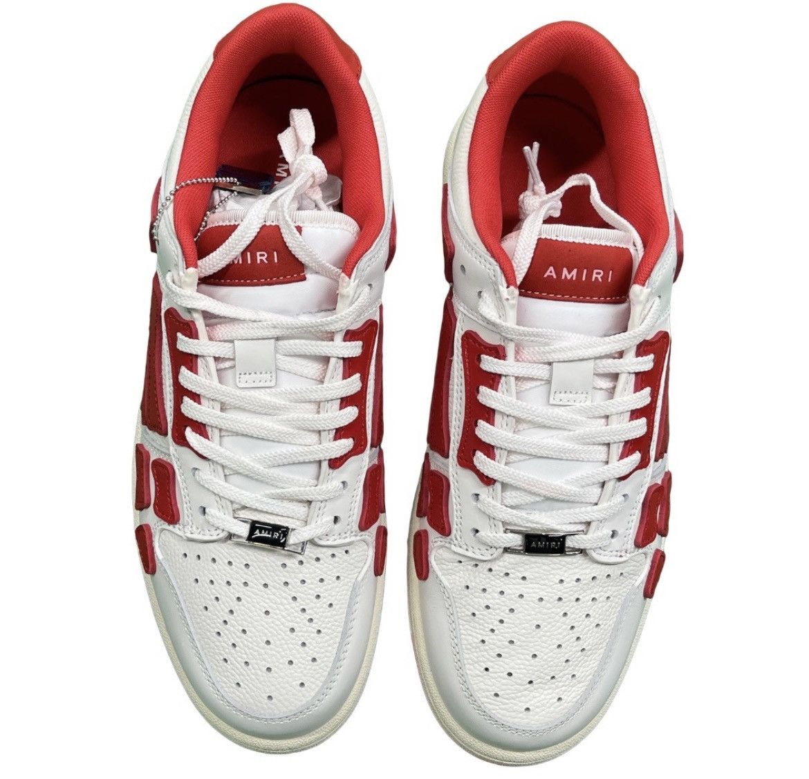 Amiri Amiri Skel Low Top Bone Size US 10 / EU 43 - 7 Thumbnail