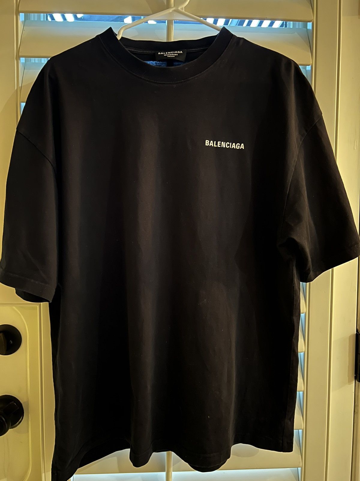 Balenciaga Balenciaga logo print T shirt (Drop shoulder) Size US M / EU 48-50 / 2 - 2 Thumbnail