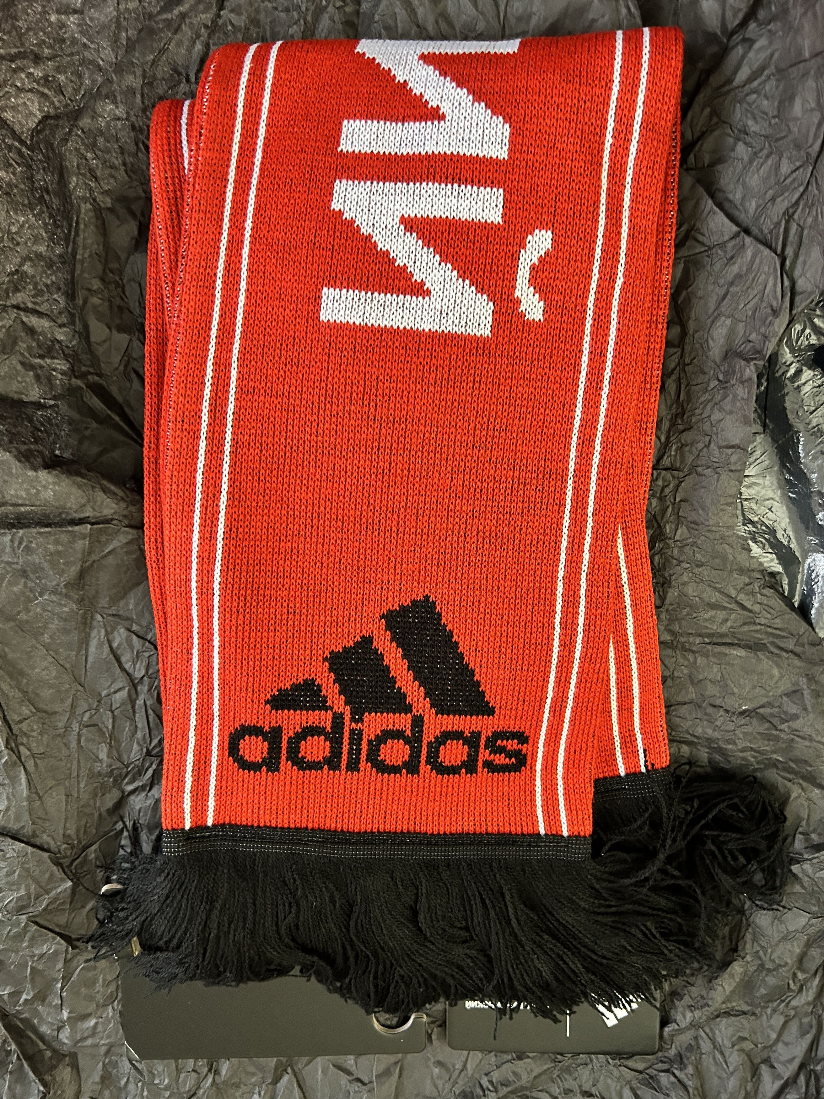 Adidas × Gosha Rubchinskiy Gosha Rubchinskiy Soccer Red logo scarf S/S 18 Size ONE SIZE - 2 Thumbnail
