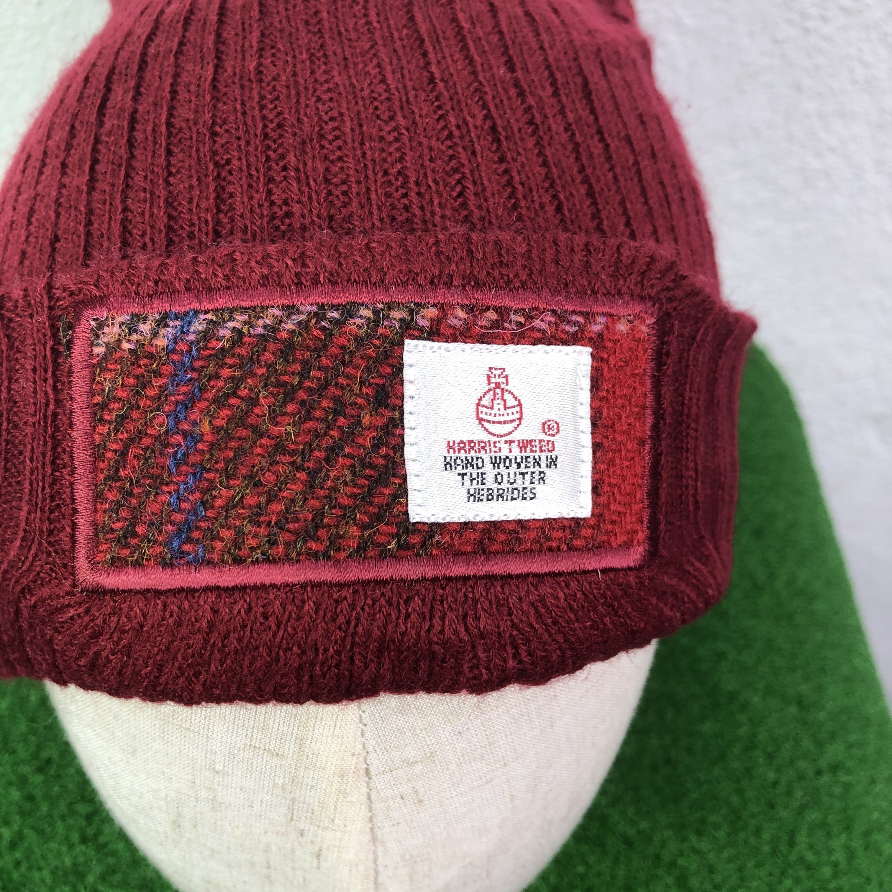 Harris Tweed Harris Tweed Beanie Hat Size ONE SIZE - 2 Thumbnail