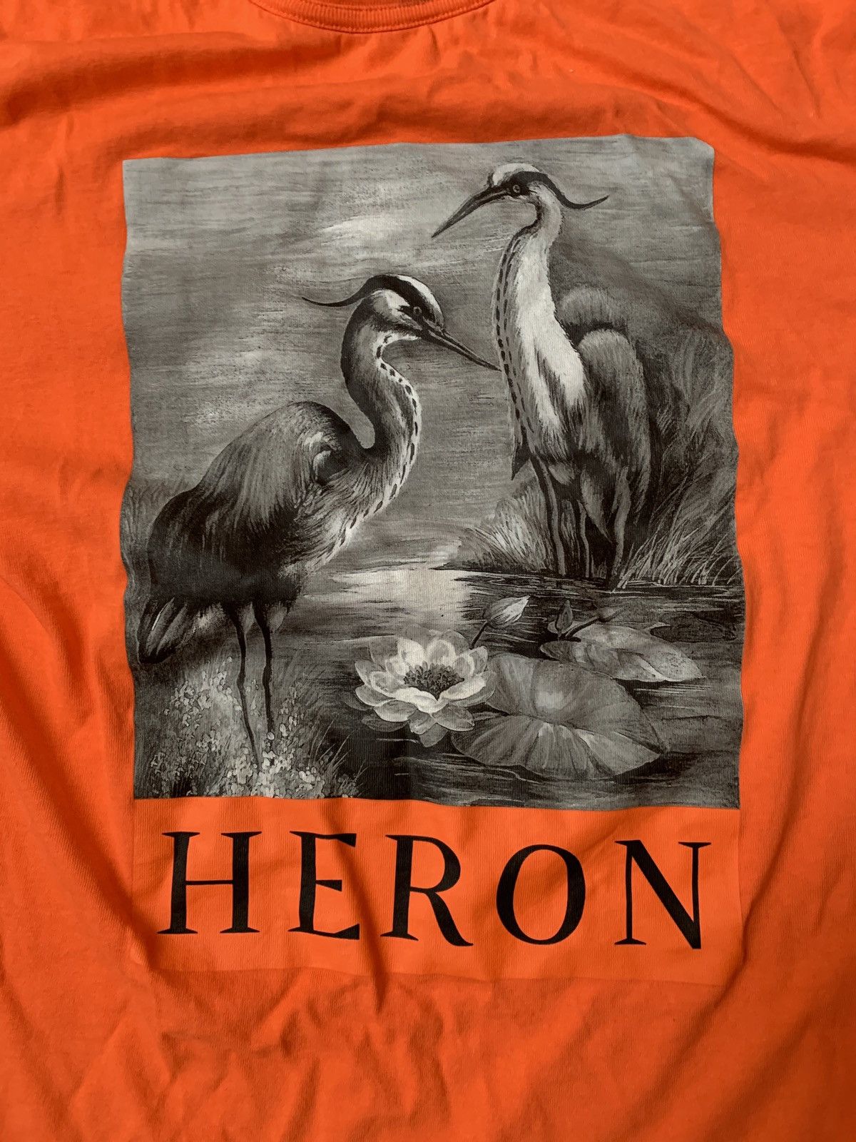 Heron Preston Heron Preston Orange T-Shirt Size US M / EU 48-50 / 2 - 1 Thumbnail
