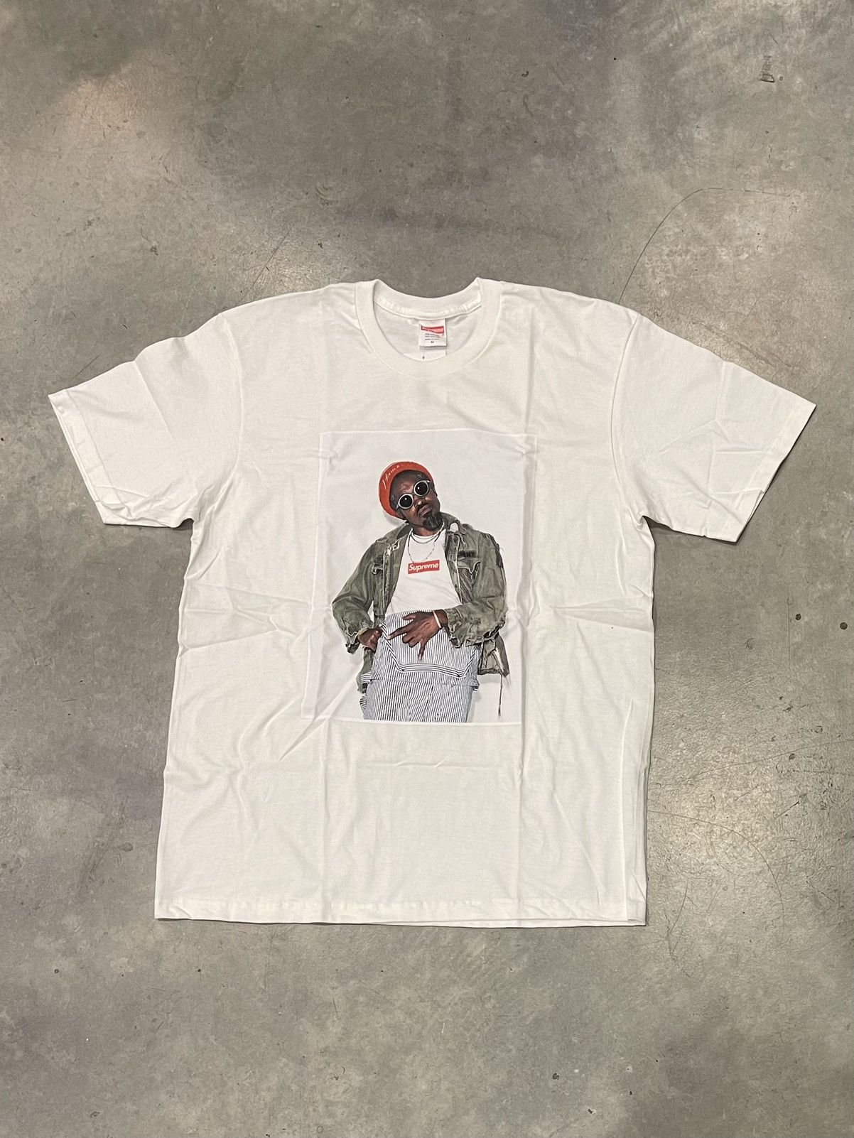 22FW Supreme André 3000 Tee L-