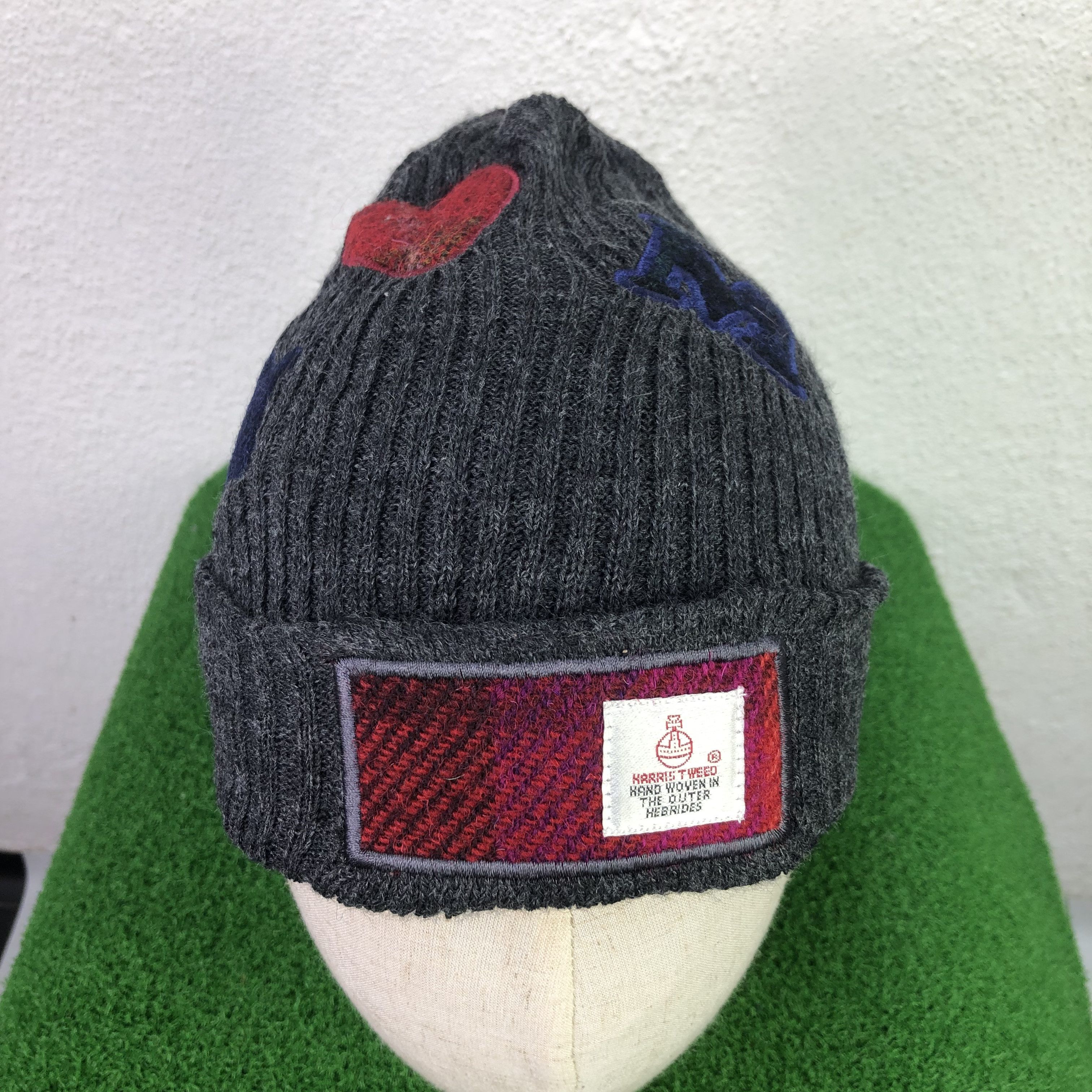Harris Tweed Harris Tweed Beanie Hat Size ONE SIZE - 2 Thumbnail