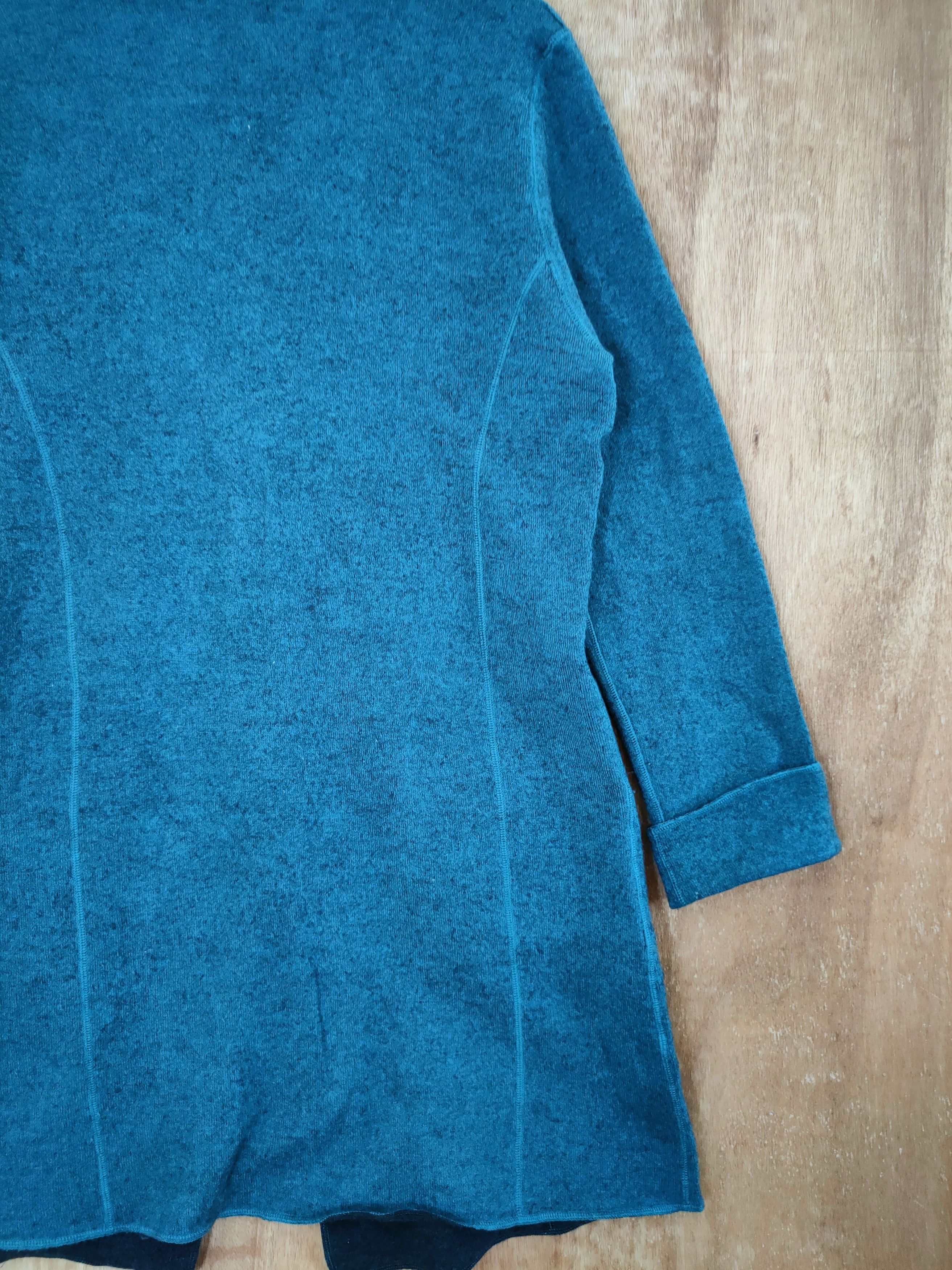 Japanese Brand DLL LA Charmer reversible long coat knitwear japan #46-526 Size M / US 6-8 / IT 42-44 - 10 Thumbnail