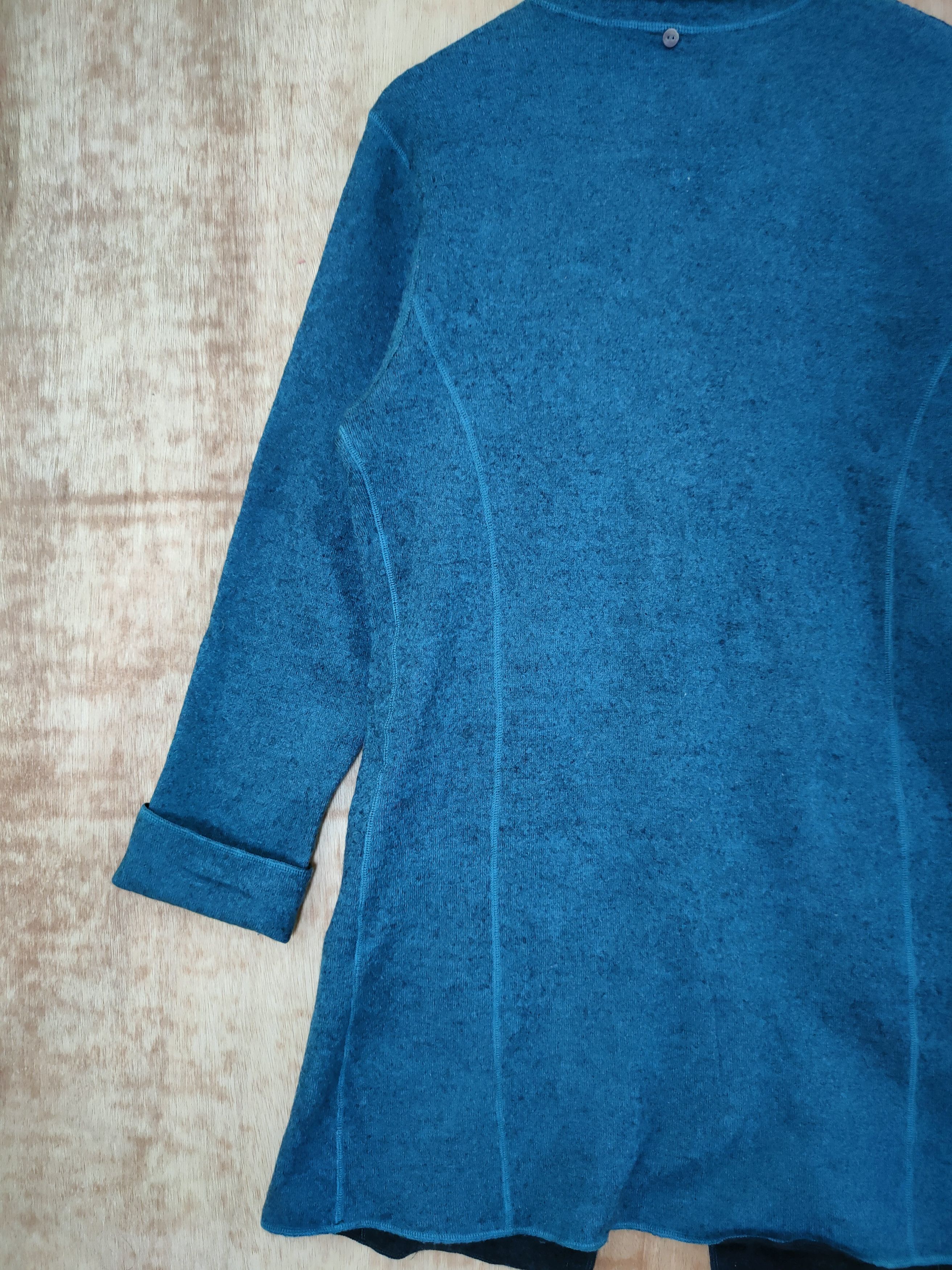 Japanese Brand DLL LA Charmer reversible long coat knitwear japan #46-526 Size M / US 6-8 / IT 42-44 - 9 Thumbnail