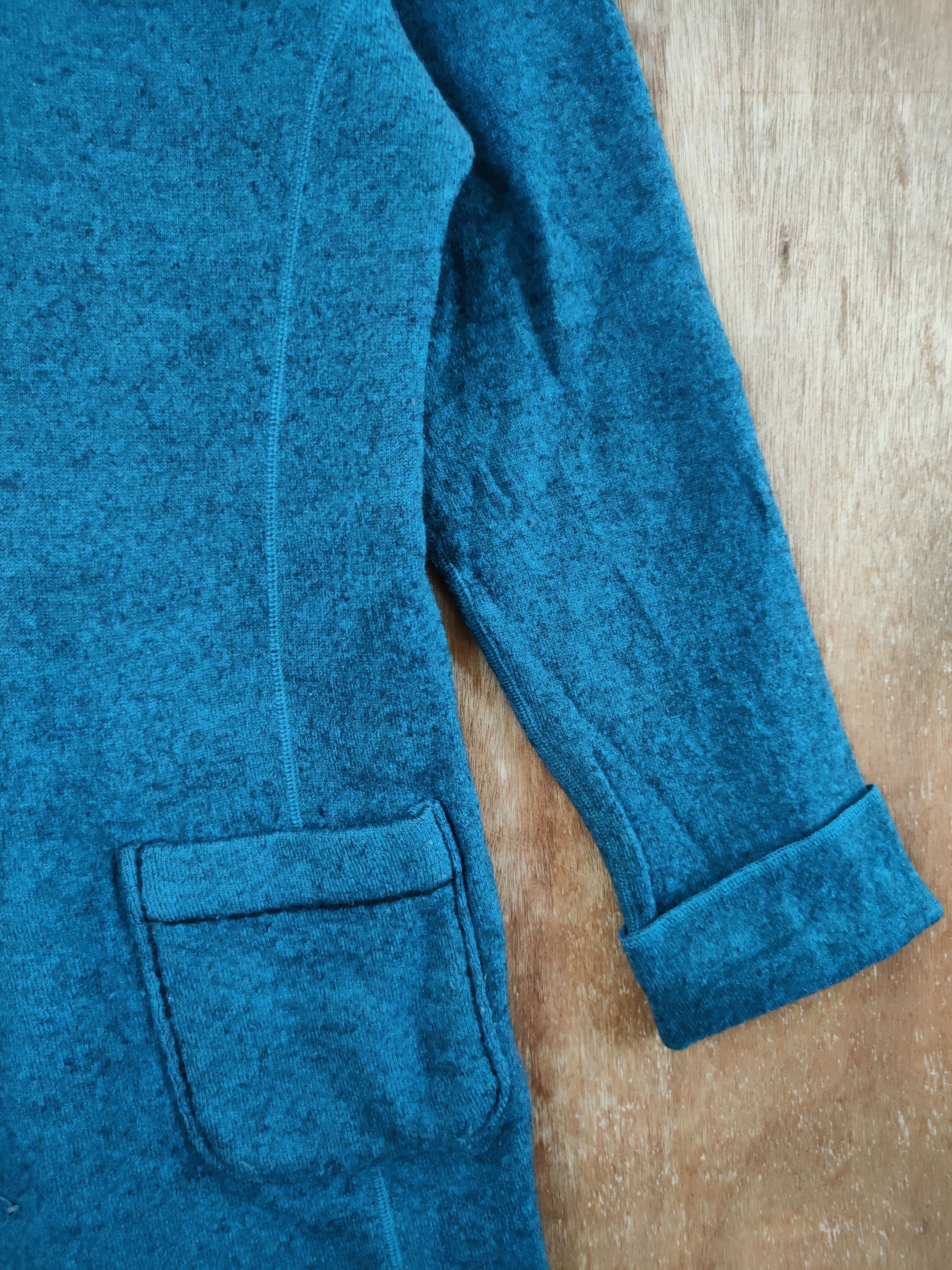 Japanese Brand DLL LA Charmer reversible long coat knitwear japan #46-526 Size M / US 6-8 / IT 42-44 - 5 Thumbnail