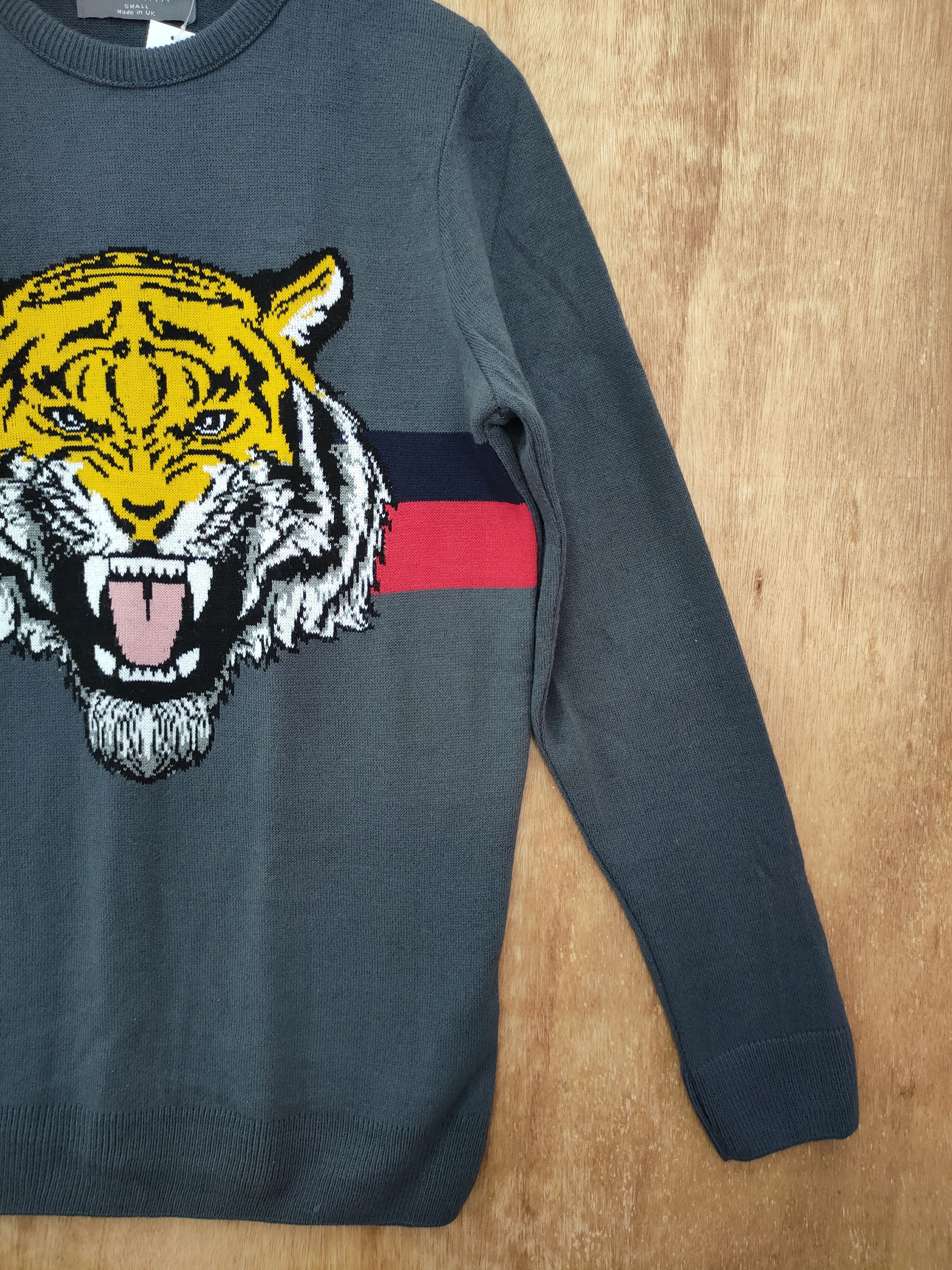 Primark DLL Primark tiger knitwear streetwear like gucci #46-200T Size S / US 4 / IT 40 - 3 Thumbnail