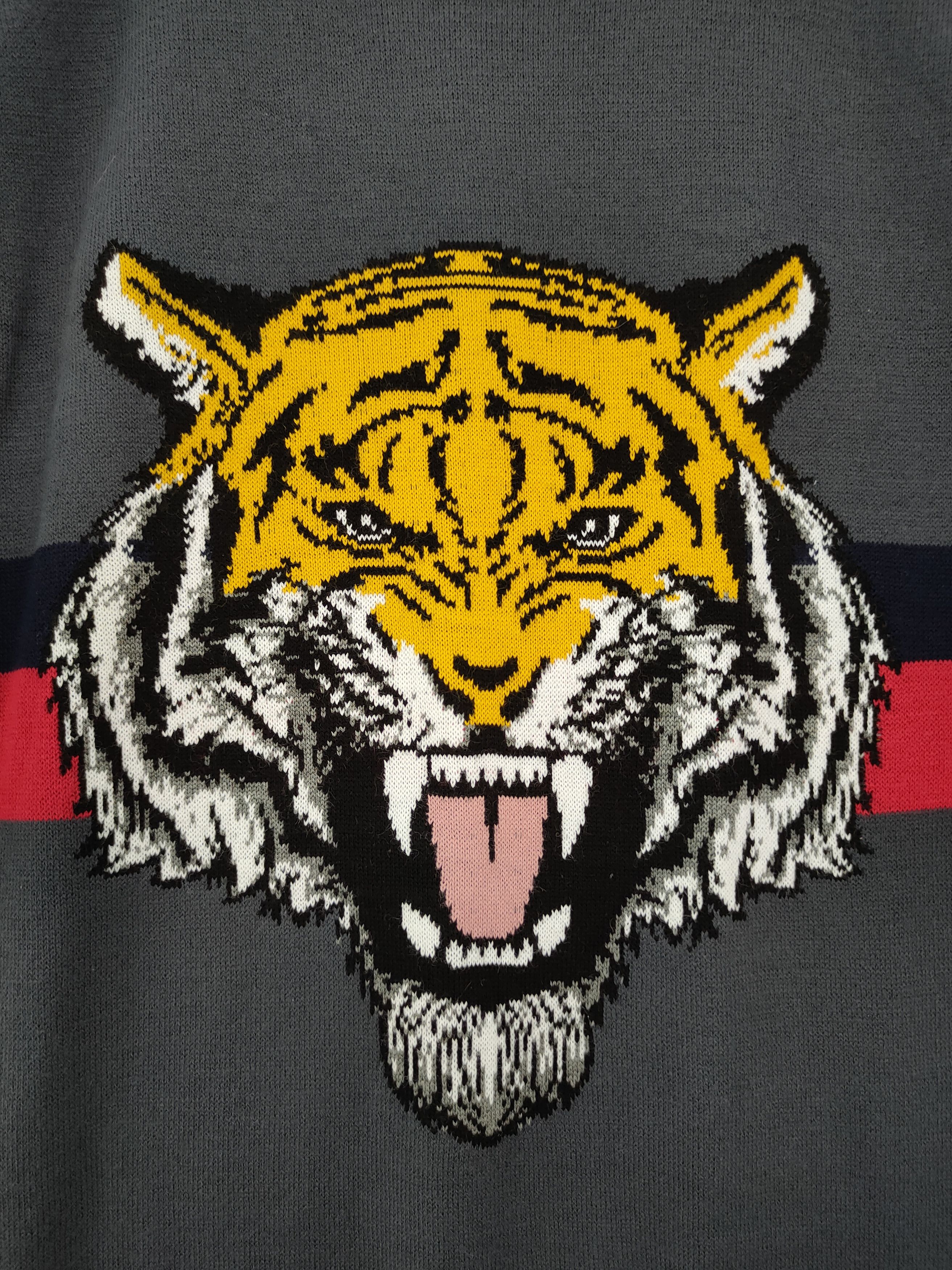 Primark DLL Primark tiger knitwear streetwear like gucci #46-200T Size S / US 4 / IT 40 - 4 Thumbnail