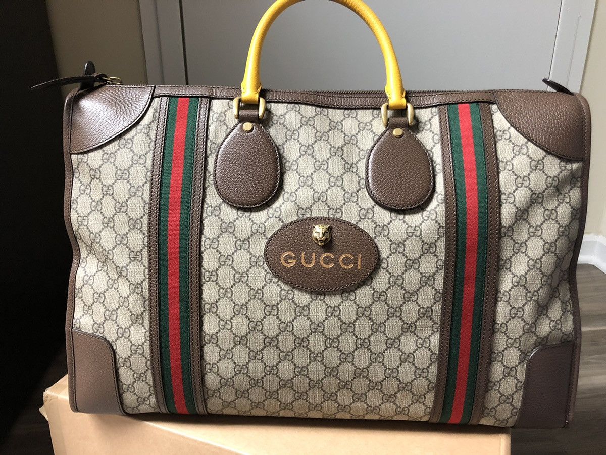 Gucci Gucci Supreme luggage Size ONE SIZE - 1 Thumbnail