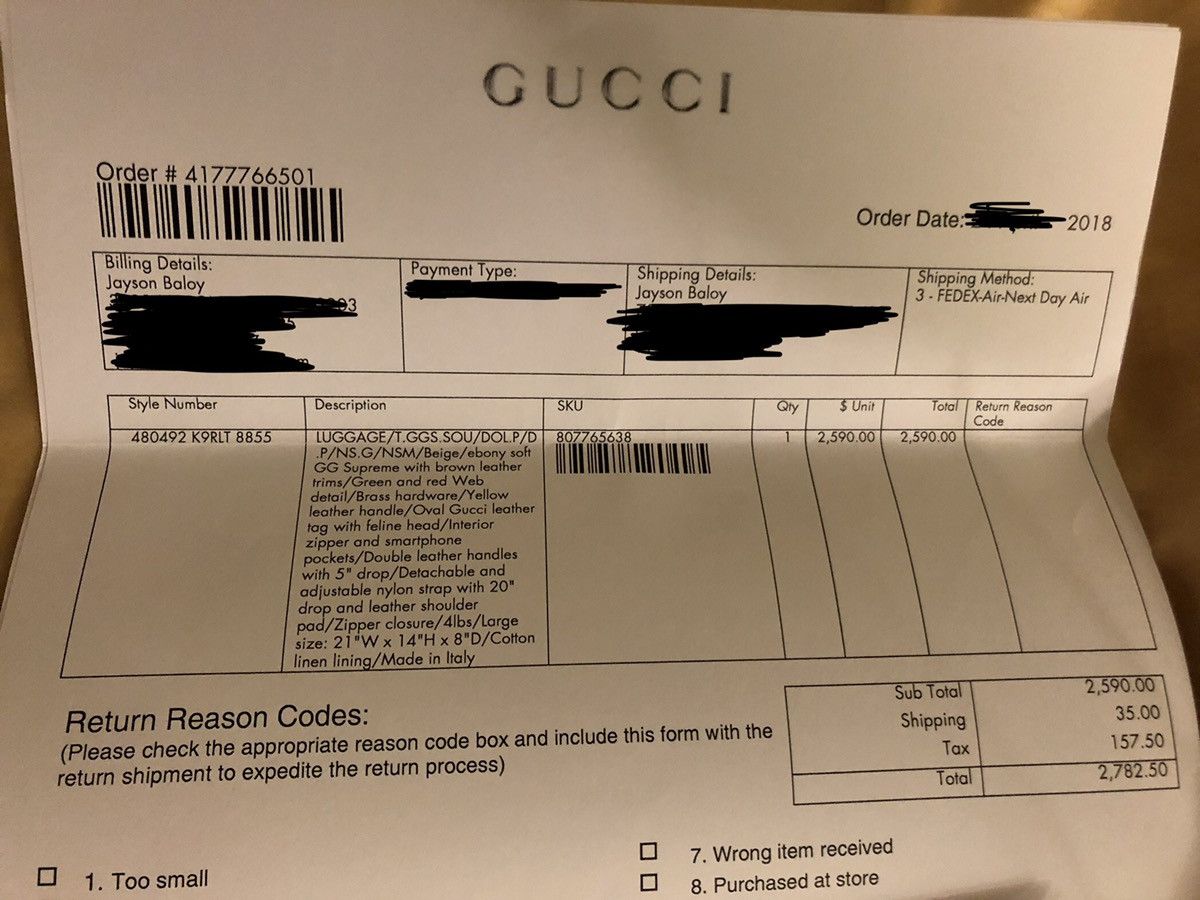 Gucci Gucci Supreme luggage Size ONE SIZE - 10 Thumbnail