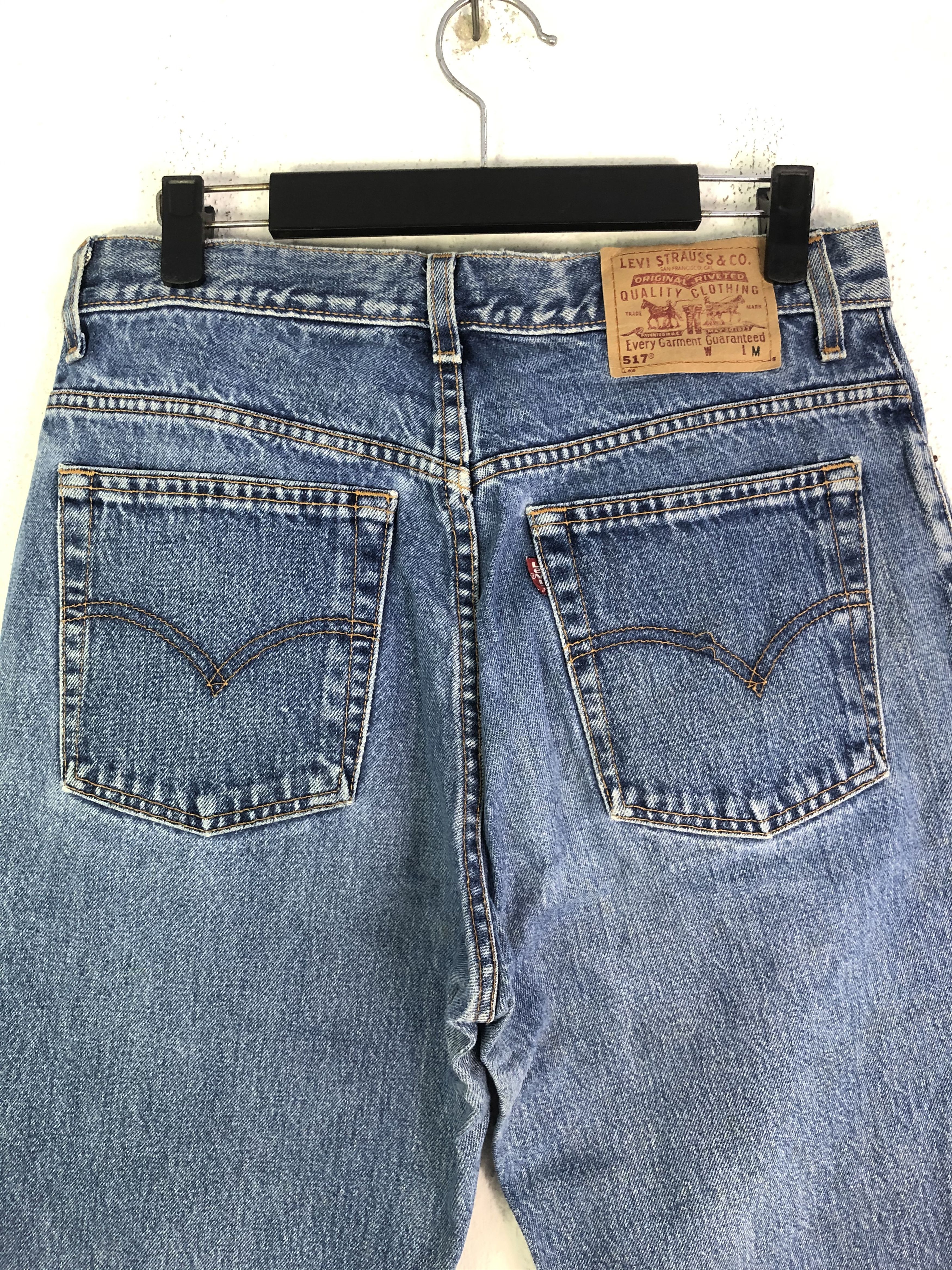 Levi's × Vintage Vintage Levis 517 Bootcut Jean P003 Size US 30 / EU 46 - 6 Thumbnail