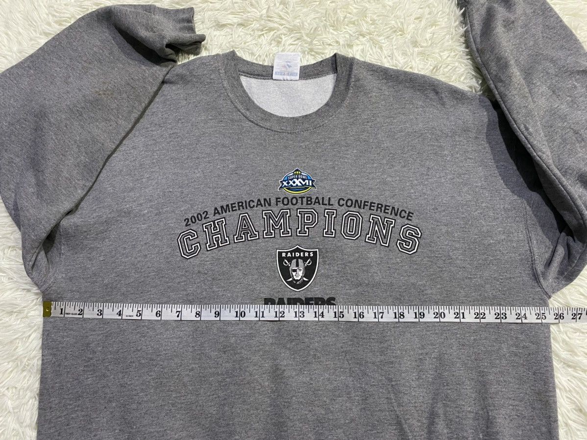 NFL × Vintage Vintage Super Bowl XXXVII 2002 American Football Pullover Size US XL / EU 56 / 4 - 12 Thumbnail