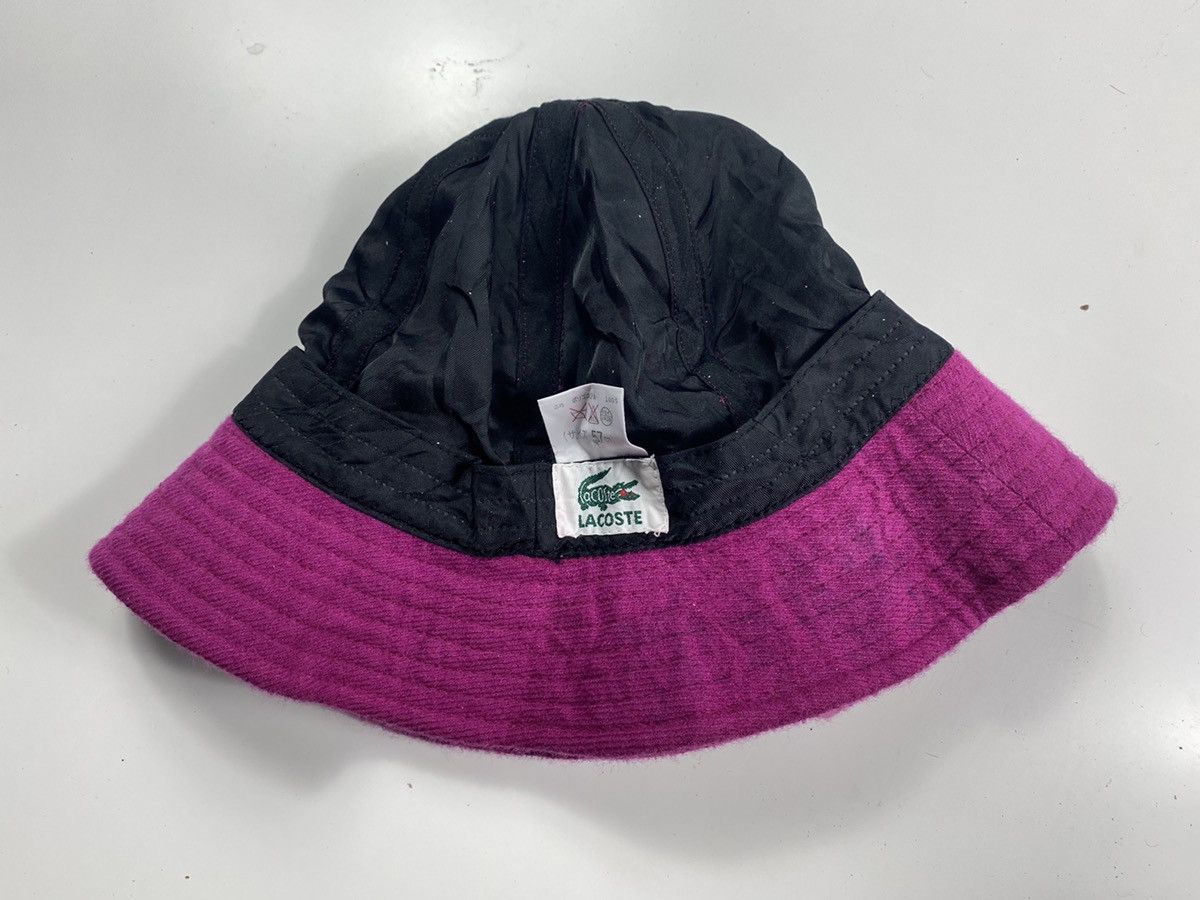 Lacoste Vintage Lacoste Bucket hat Size ONE SIZE - 9 Thumbnail