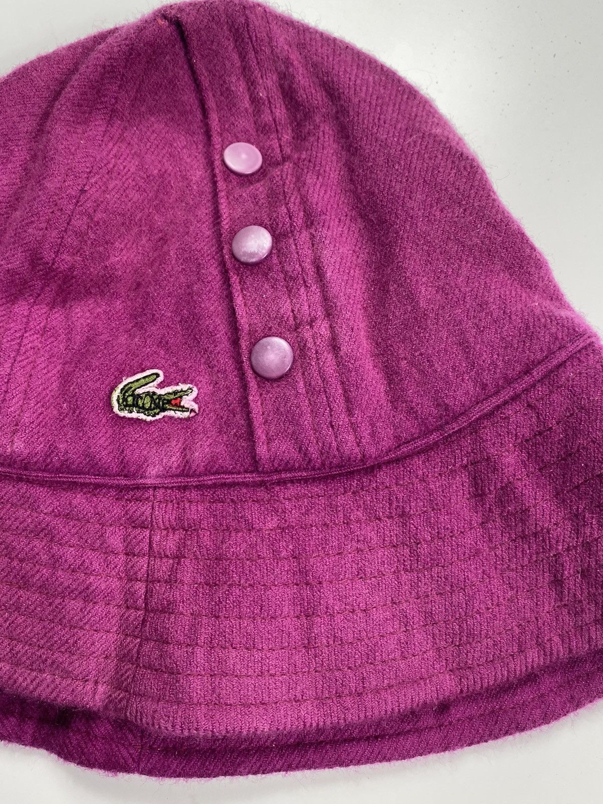 Lacoste Vintage Lacoste Bucket hat Size ONE SIZE - 2 Thumbnail