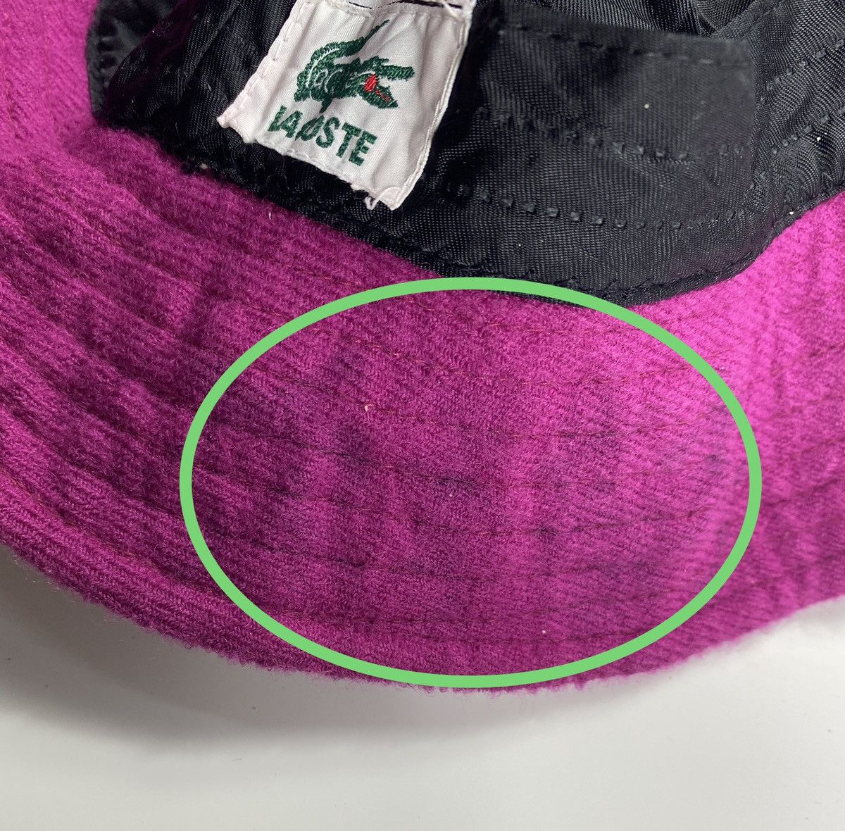 Lacoste Vintage Lacoste Bucket hat Size ONE SIZE - 7 Thumbnail