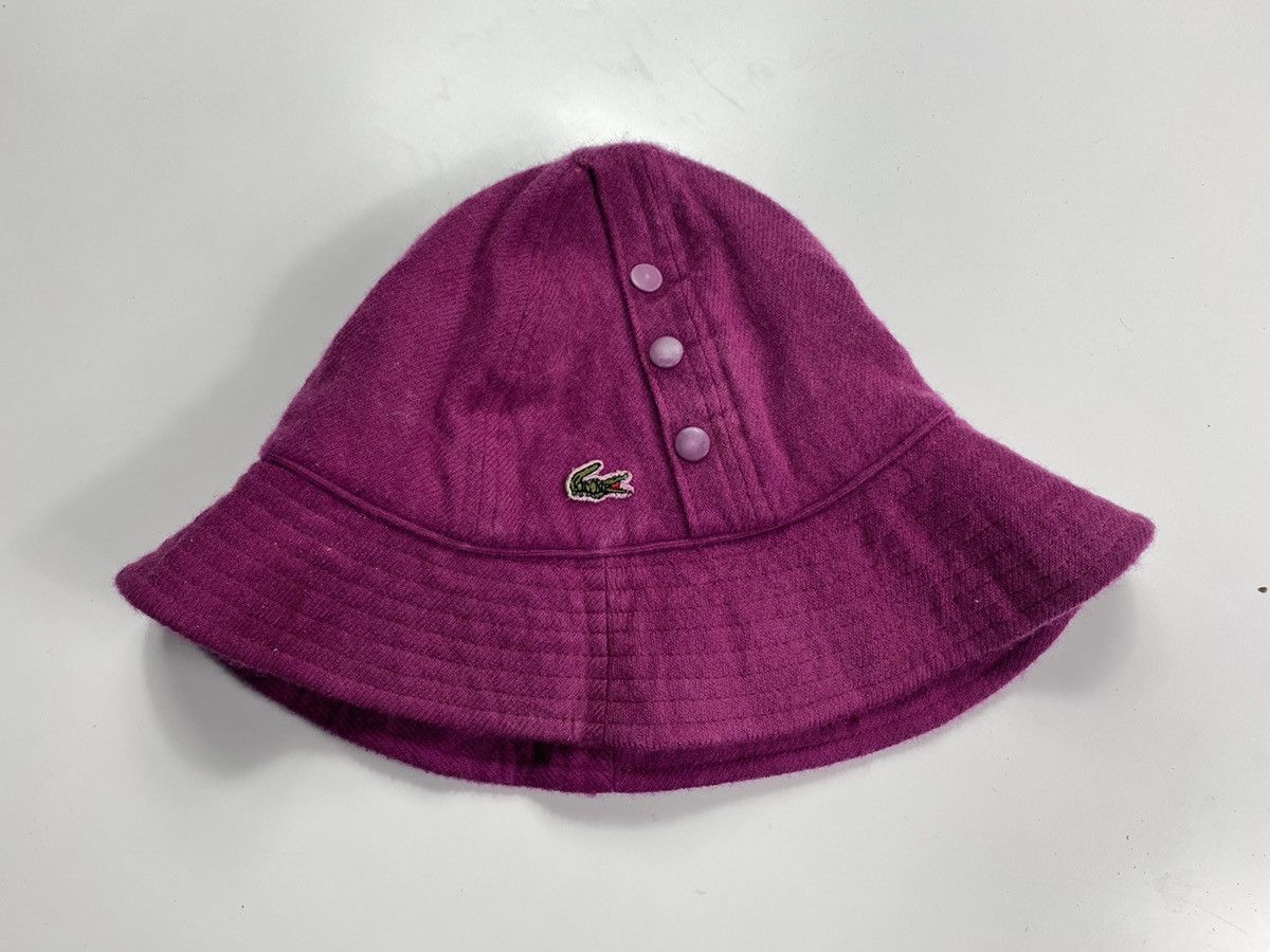 Lacoste Vintage Lacoste Bucket hat Size ONE SIZE - 1 Thumbnail