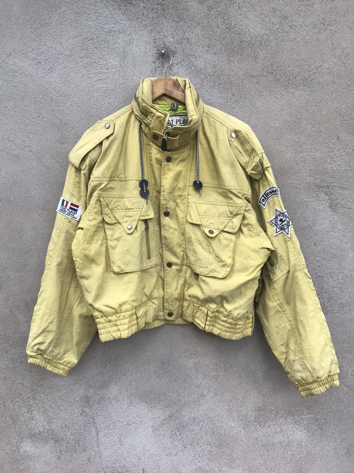 Ellesse RARE VINTAGE ELLESSE GRWAT PLACES SKI JACKET Size US M / EU 48-50 / 2 - 2 Thumbnail