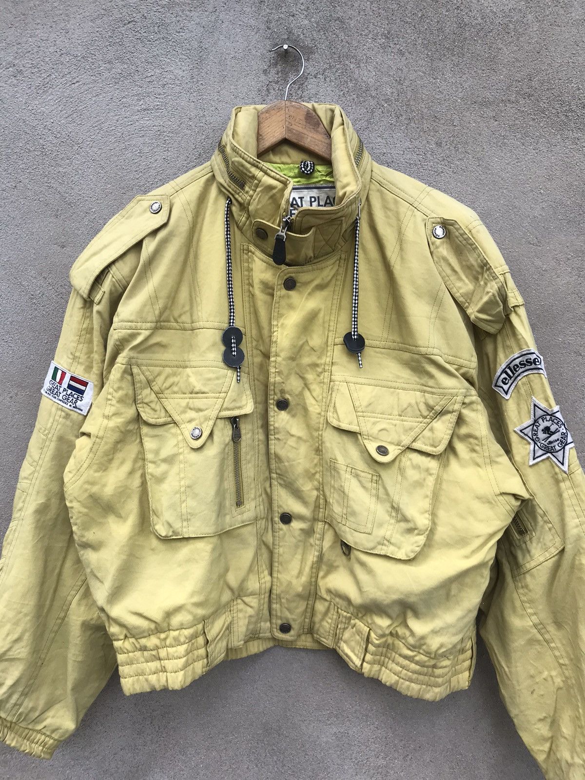 Ellesse RARE VINTAGE ELLESSE GRWAT PLACES SKI JACKET Size US M / EU 48-50 / 2 - 3 Thumbnail