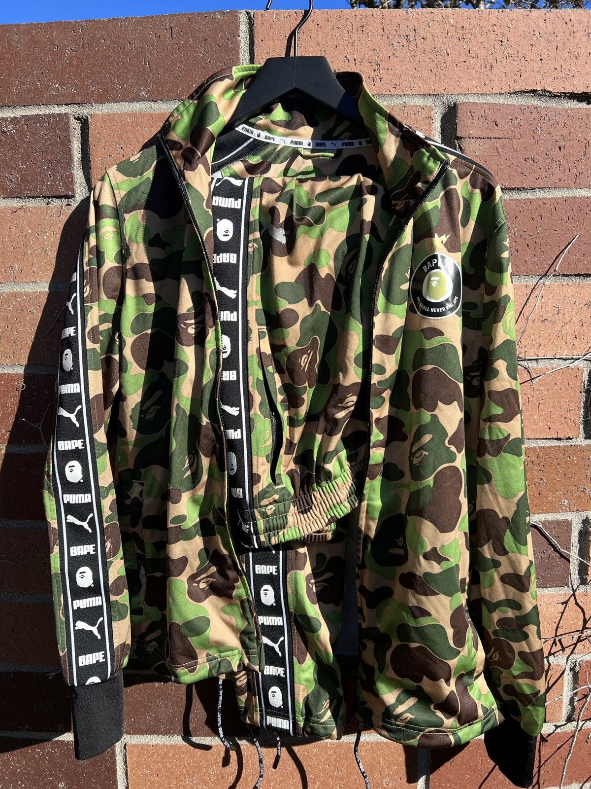 Bape Puma Bape Puma tracksuit Grailed