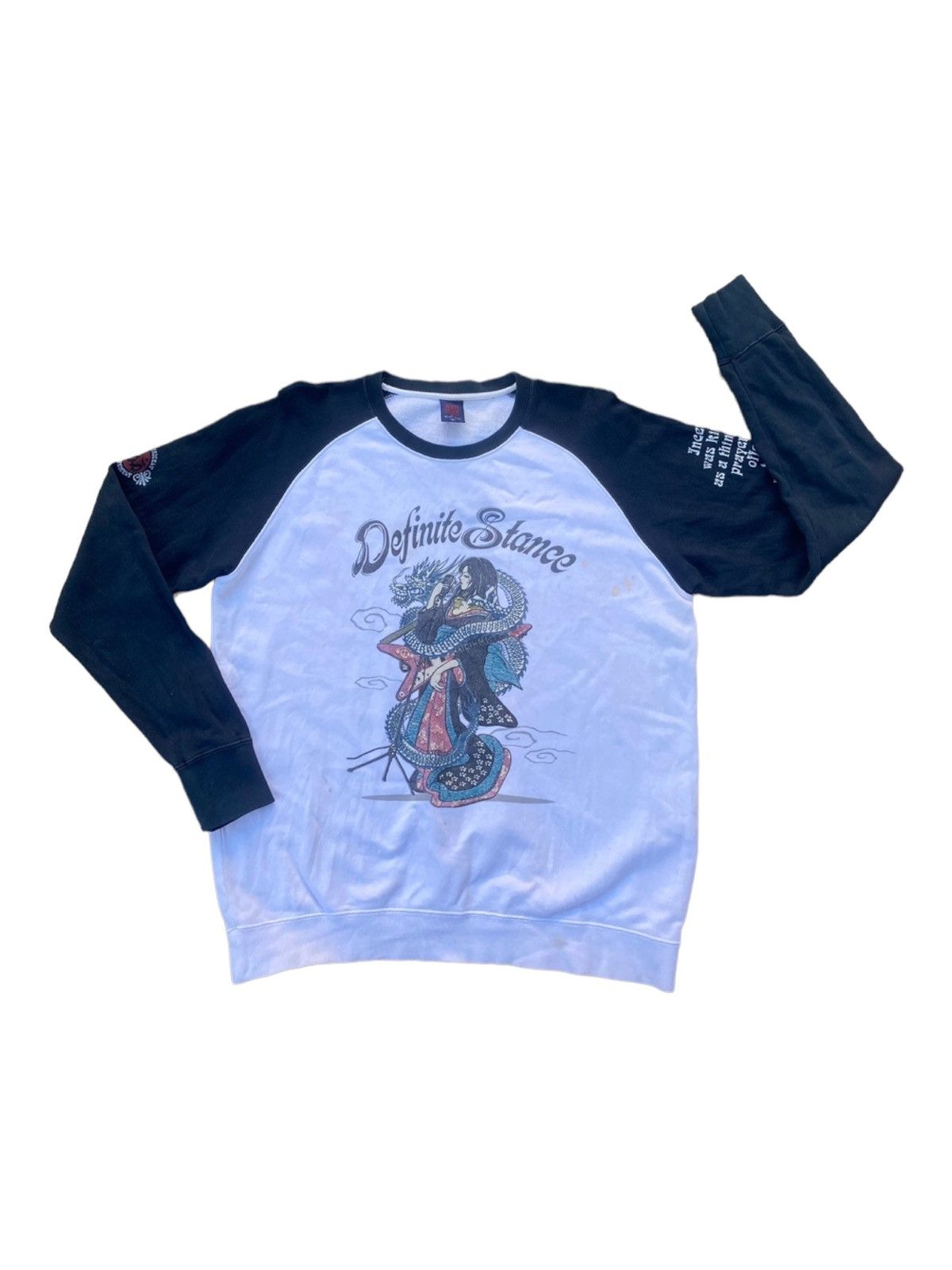 Definite Stance Japanese Traditional Style Vintage Shirt. #Q