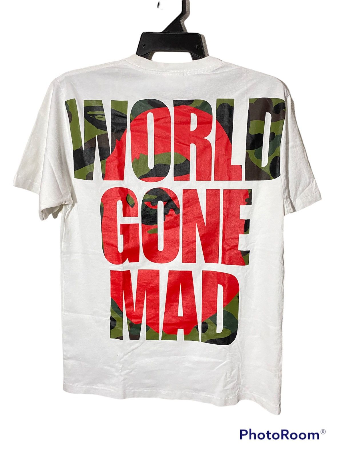 Bape bape x world gone mad x big logo head x rare printed Size US M / EU 48-50 / 2 - 1 Thumbnail