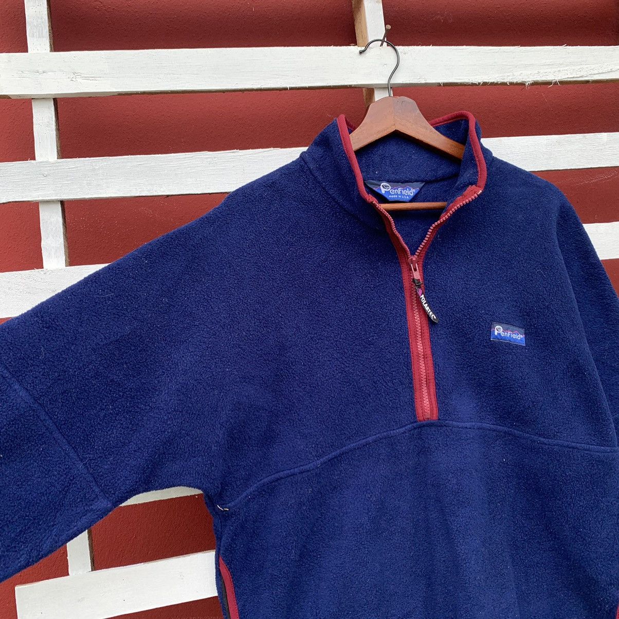 Polartec Vintage 90s Penfield Polartec Blue Fleece Jacket Size US S / EU 44-46 / 1 - 4 Thumbnail